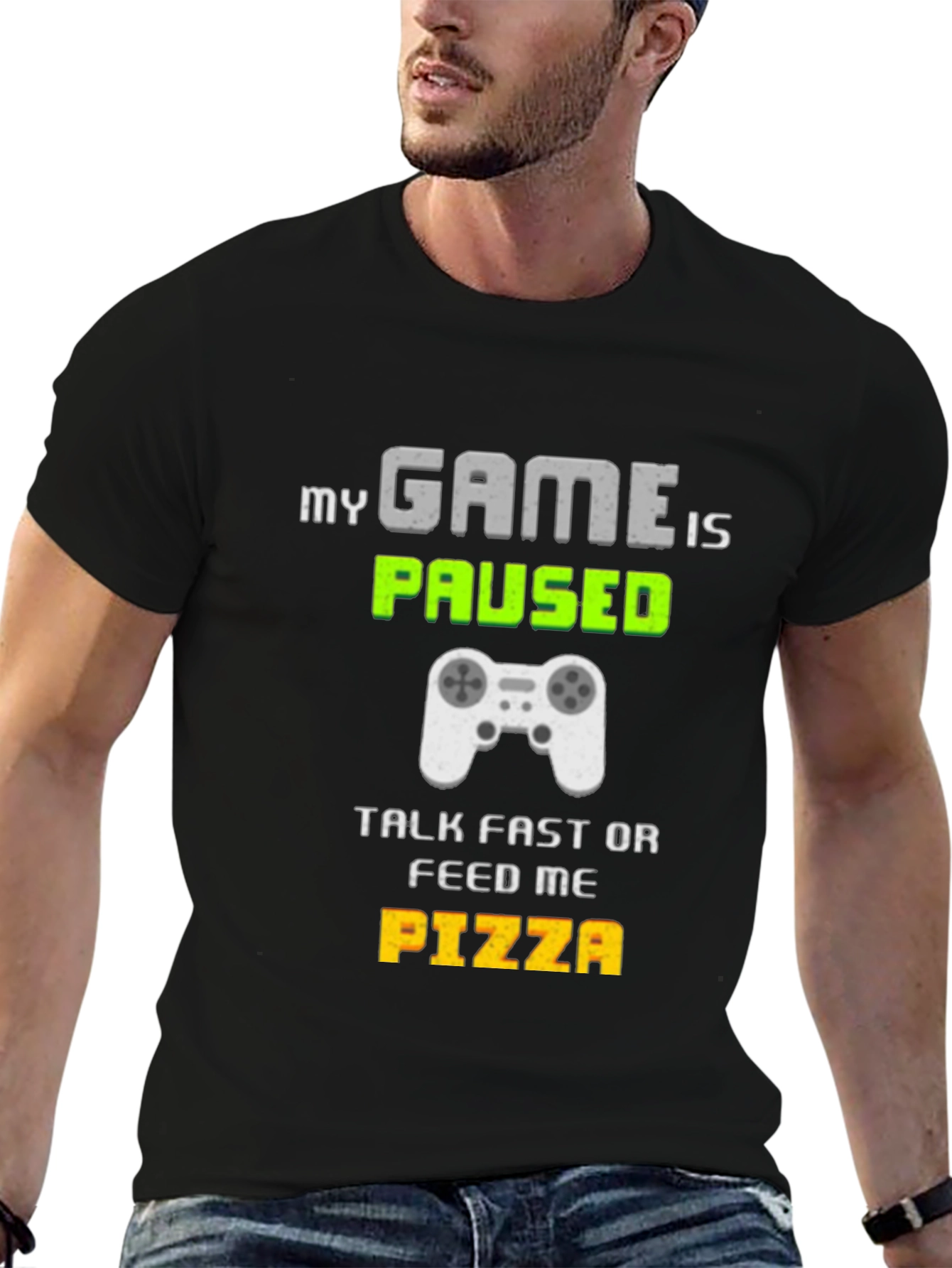 My Game is Paused Funny Gamer T-Shirt