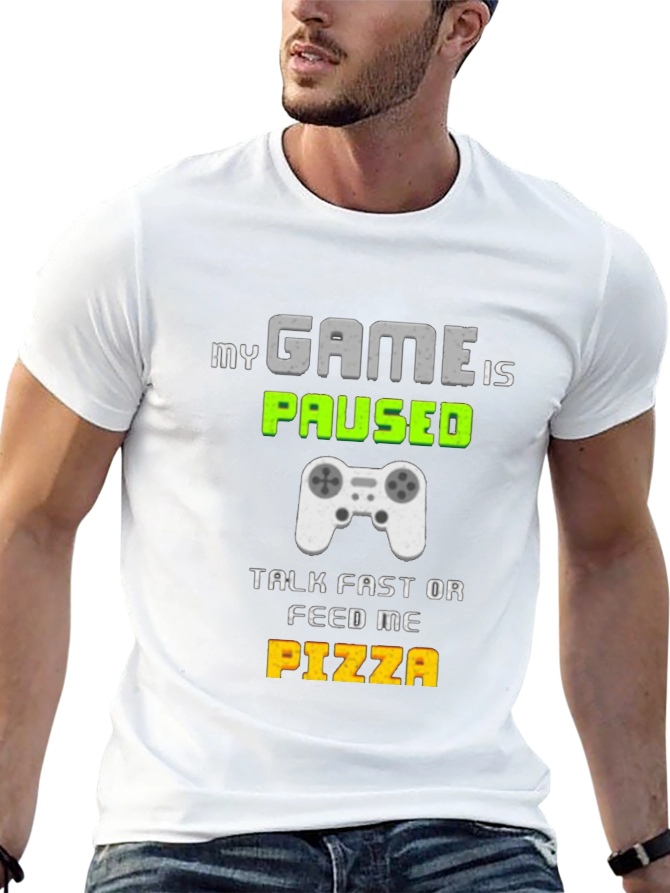 My Game is Paused Funny Gamer T-Shirt