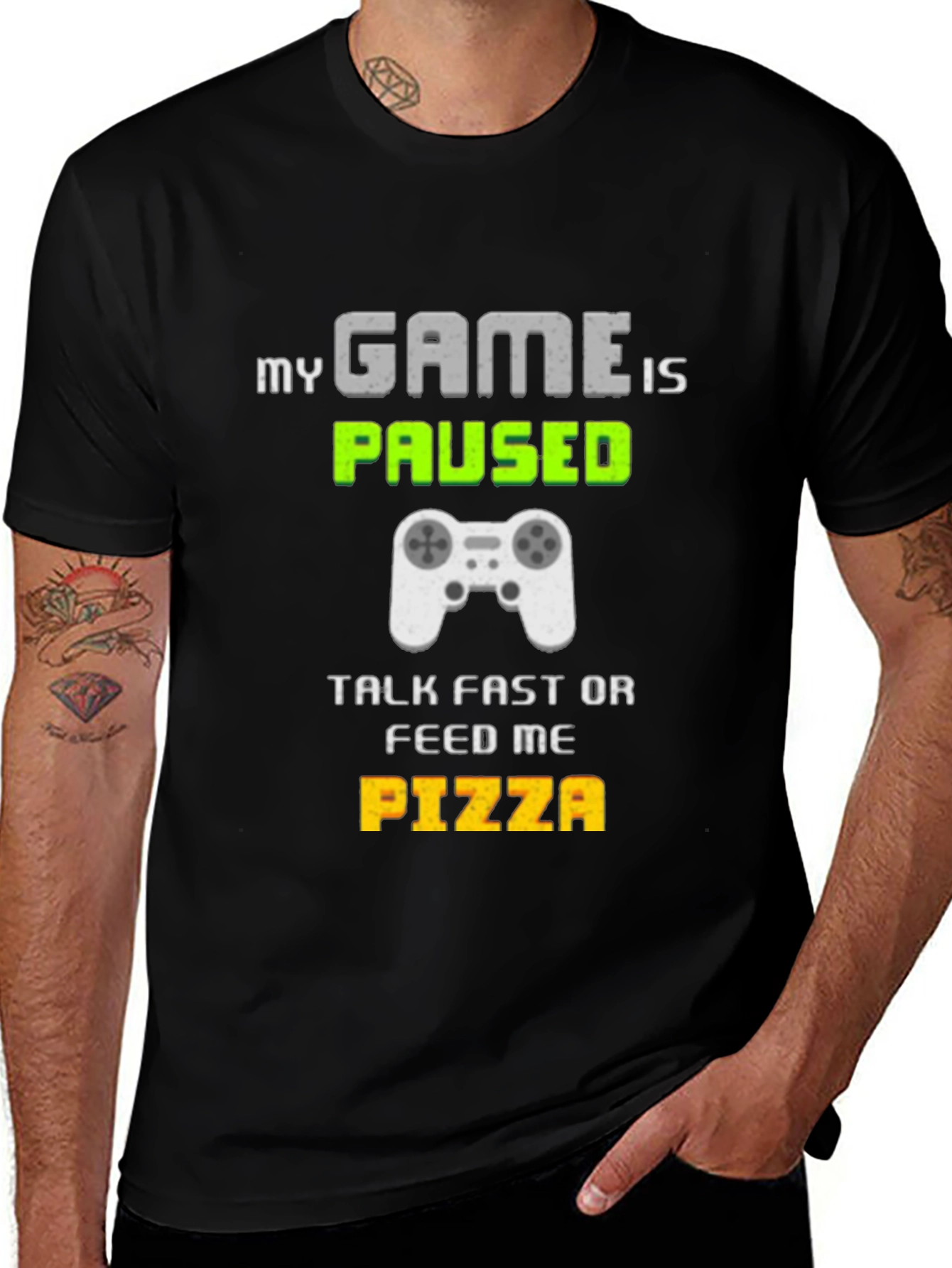 My Game is Paused Funny Gamer T-Shirt