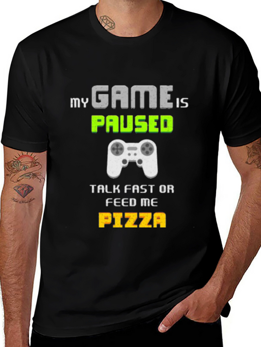 My Game is Paused Funny Gamer T-Shirt