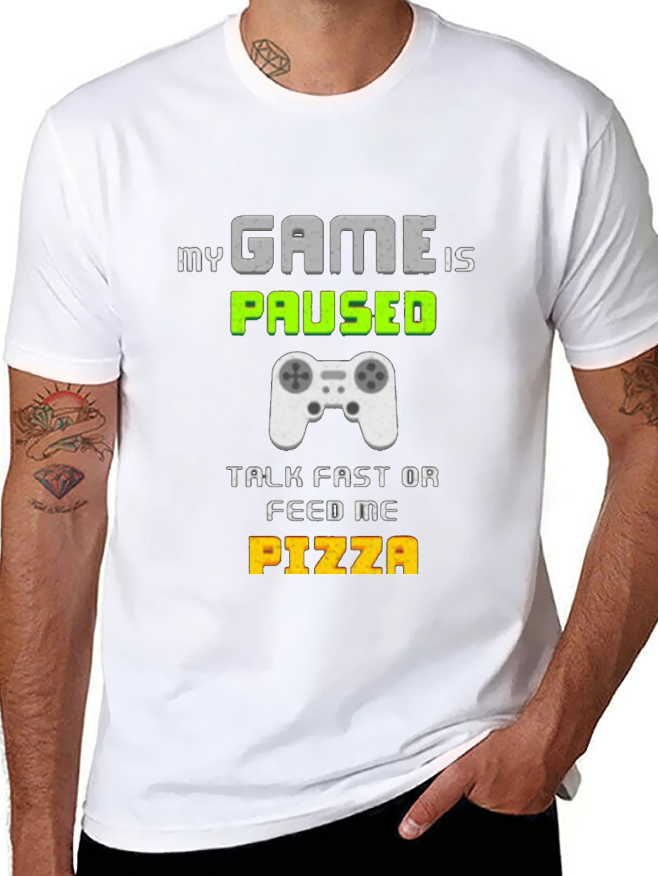 My Game is Paused Funny Gamer T-Shirt