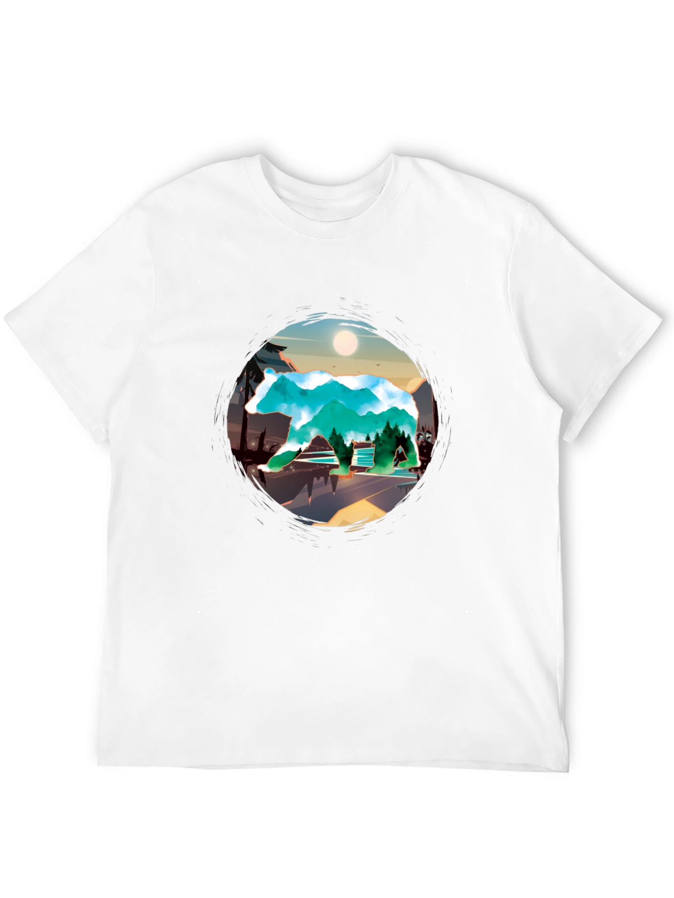 Bear Mountain T-Shirt - Nature Adventure Tee