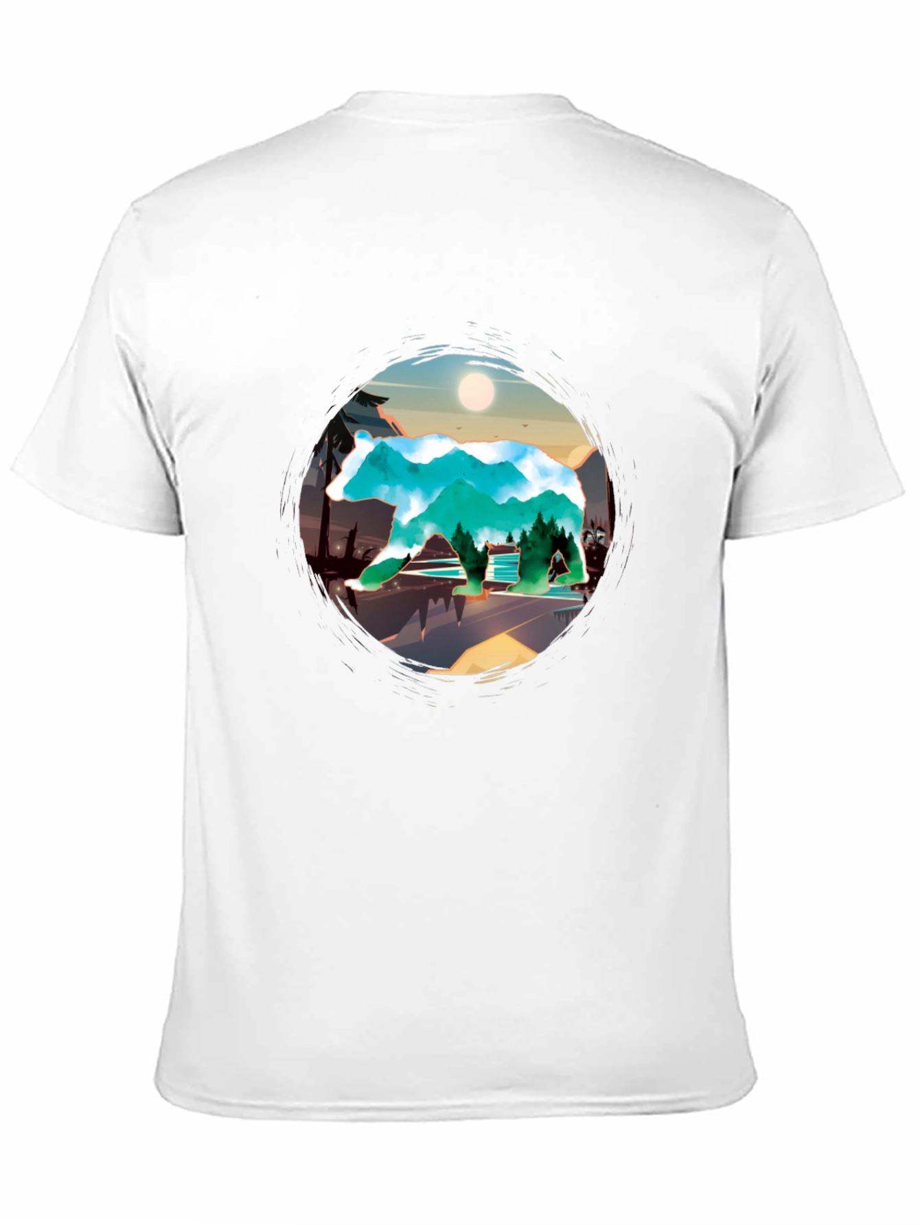 Bear Mountain T-Shirt - Nature Adventure Tee