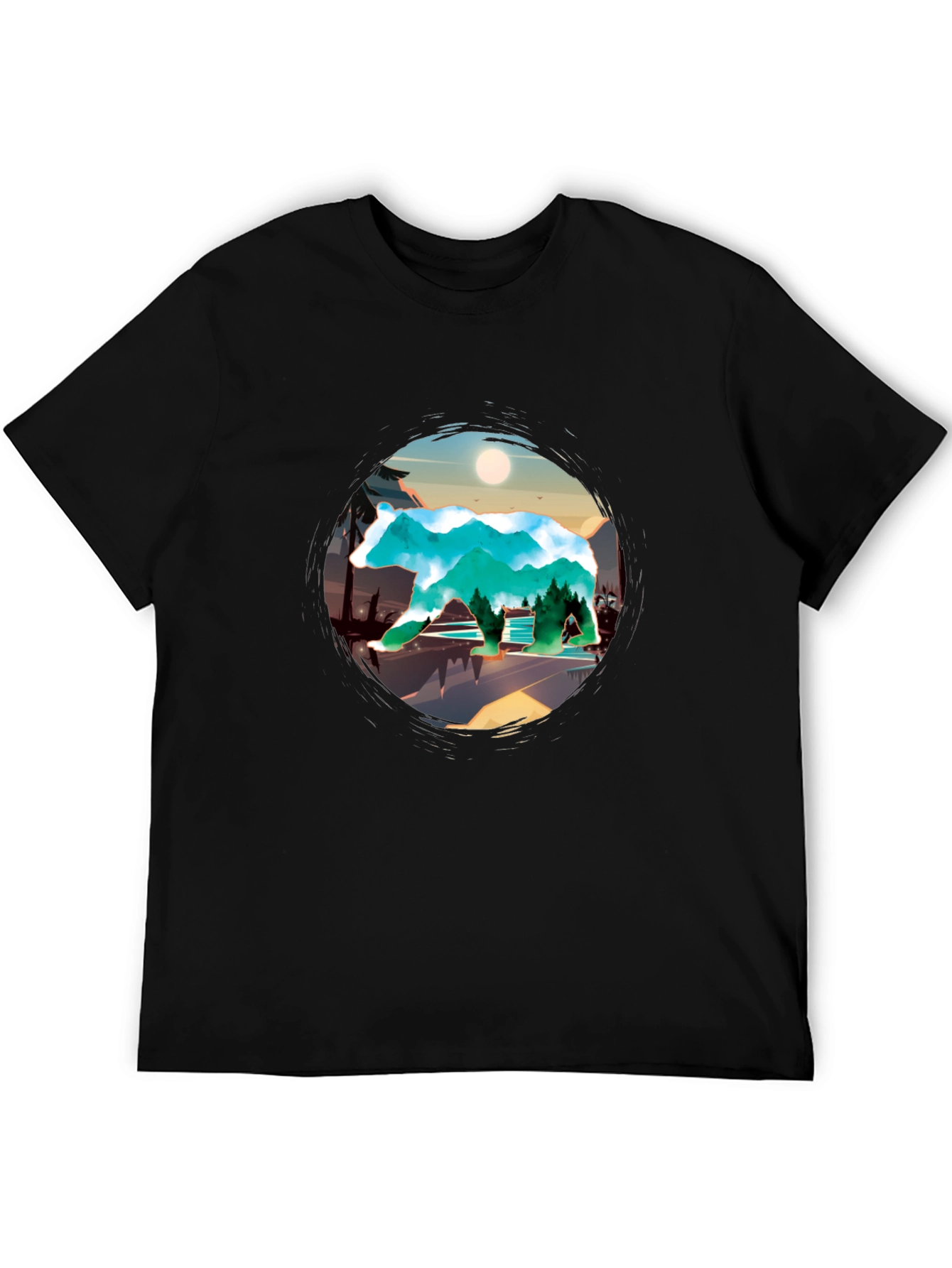 Bear Mountain T-Shirt - Nature Adventure Tee