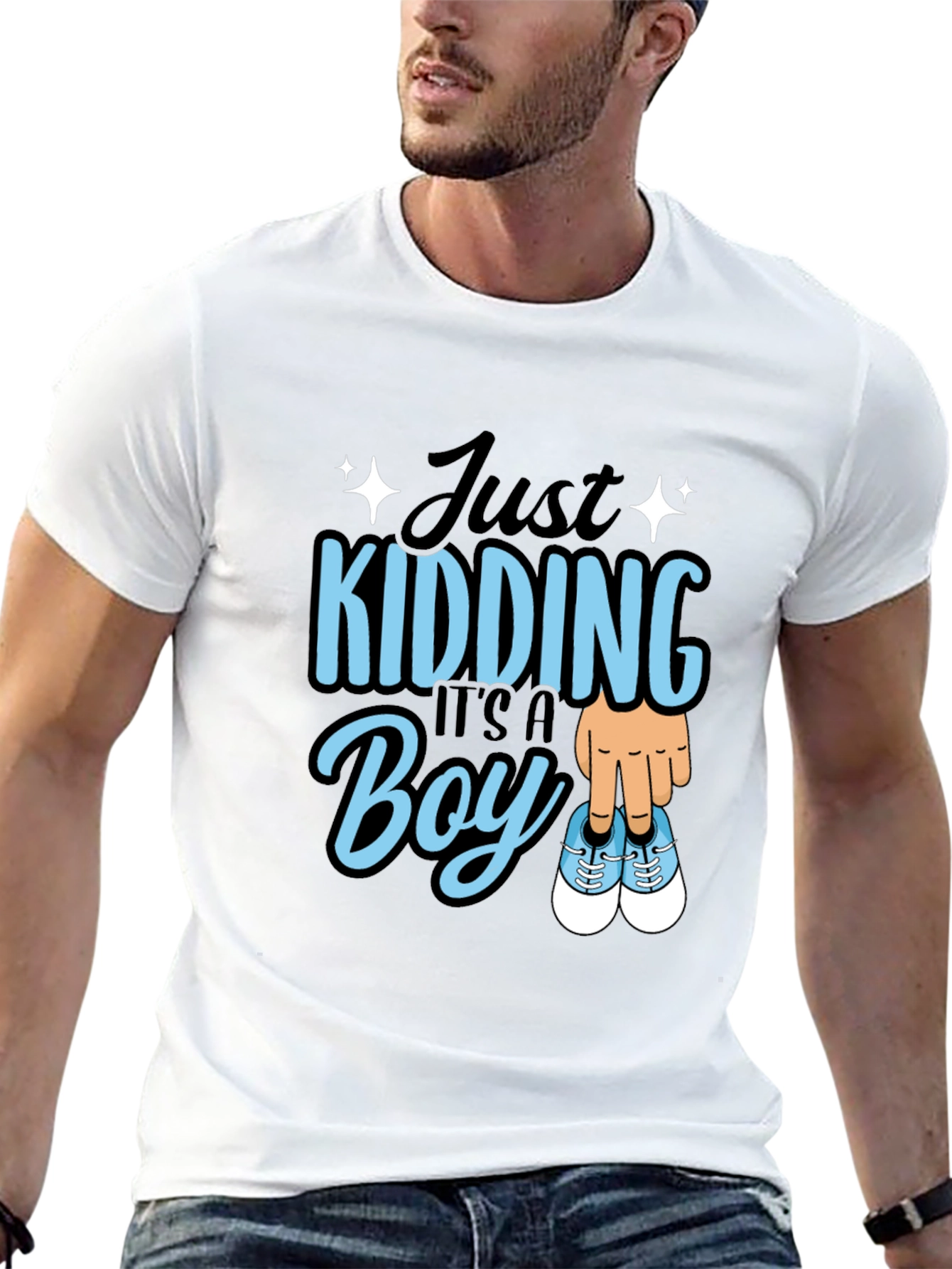 Just Kidding Its a Boy T-Shirt