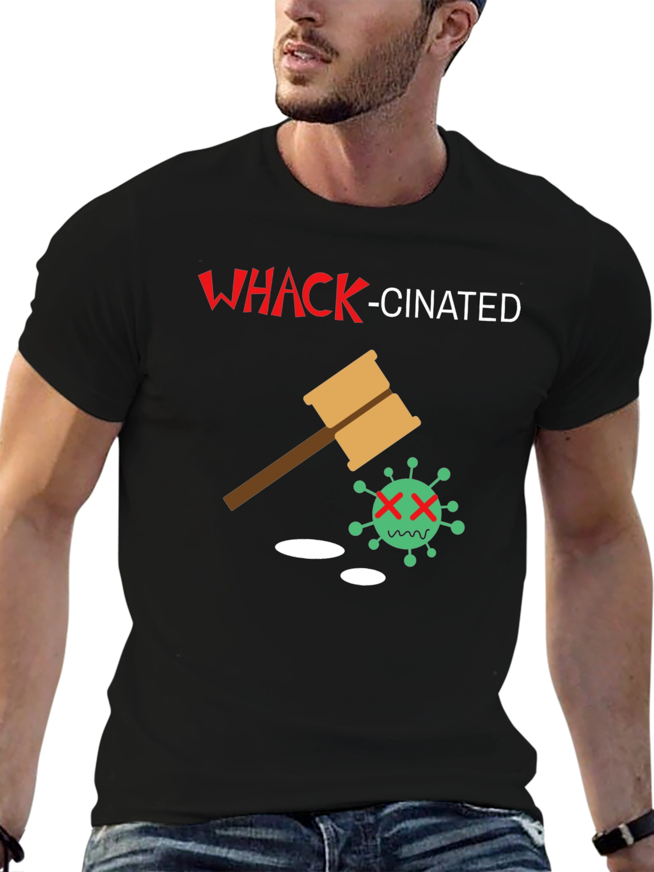 Whack-Cinated Novelty T-Shirt