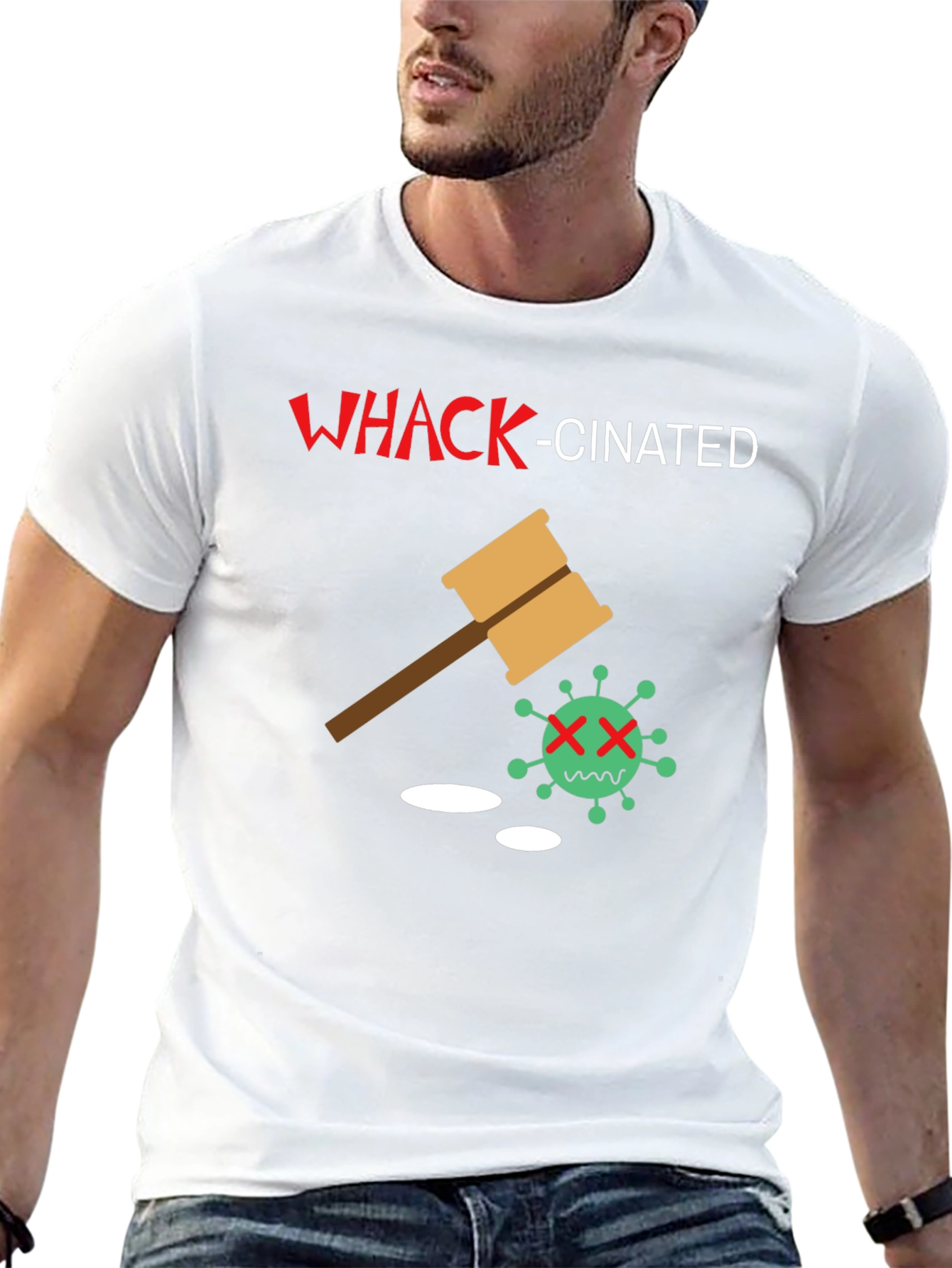 Whack-Cinated Novelty T-Shirt