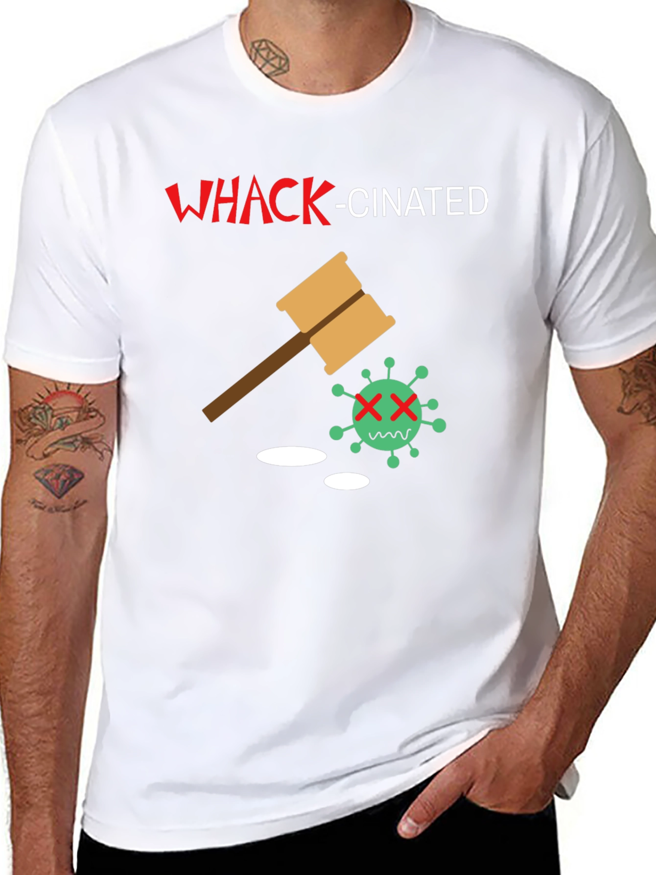 Whack-Cinated Novelty T-Shirt