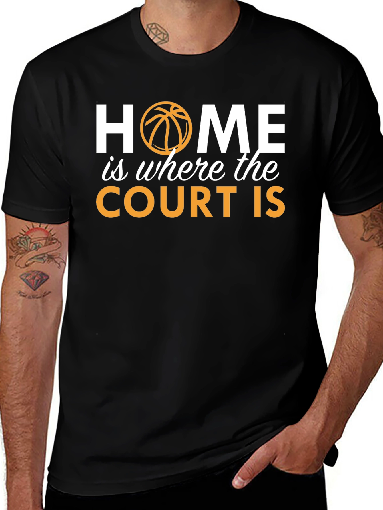 Home is Where the Court Is T-Shirt
