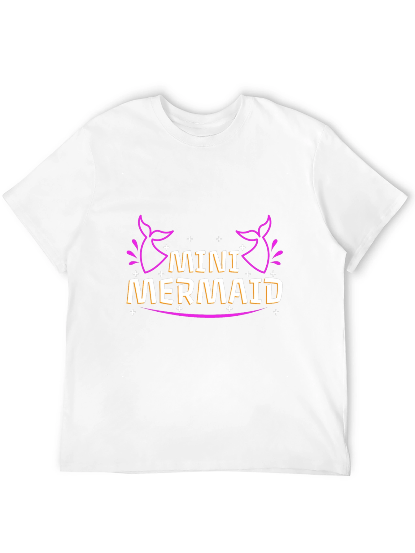 Mini Mermaid Black T-Shirt