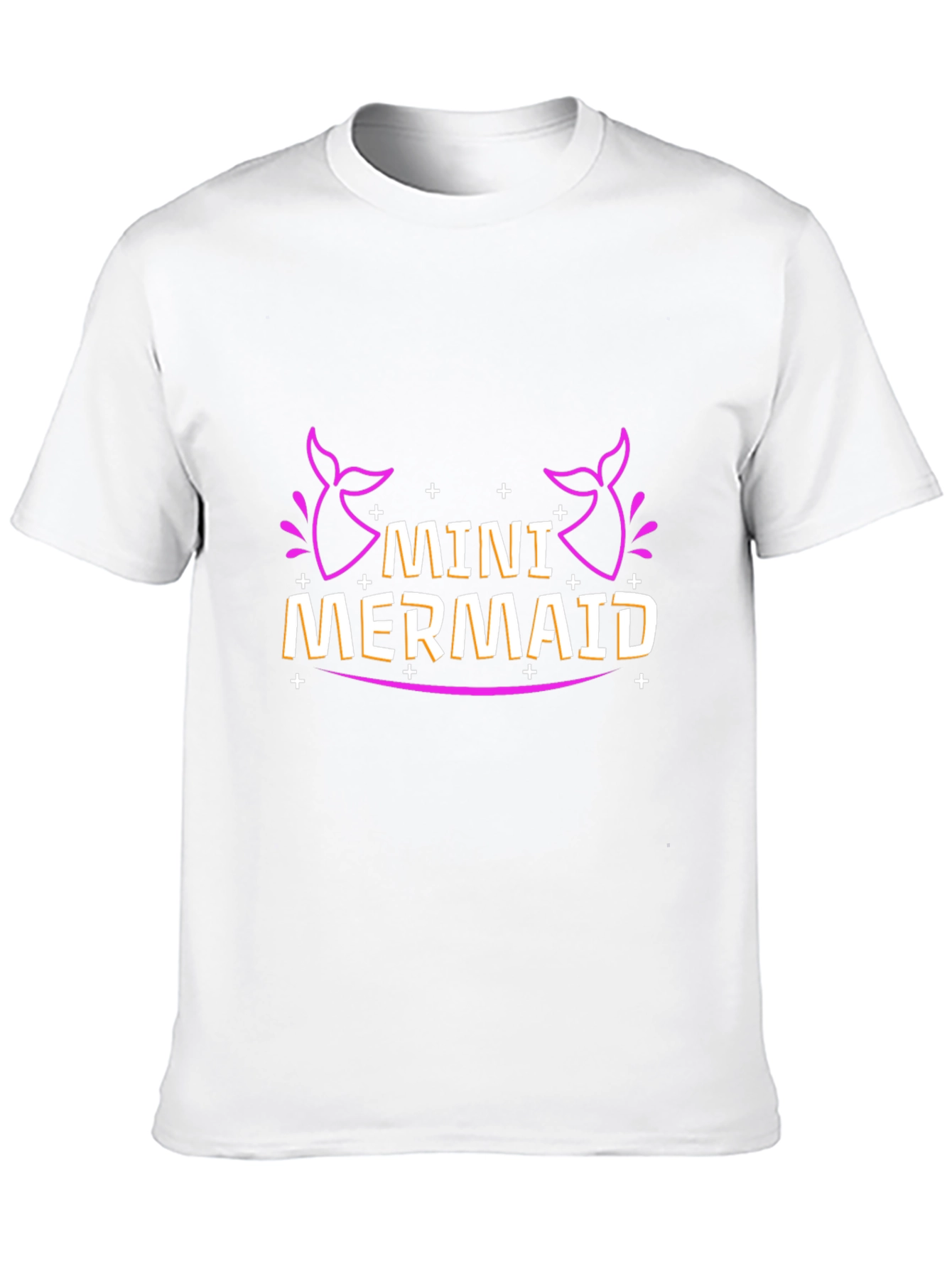 Mini Mermaid Black T-Shirt