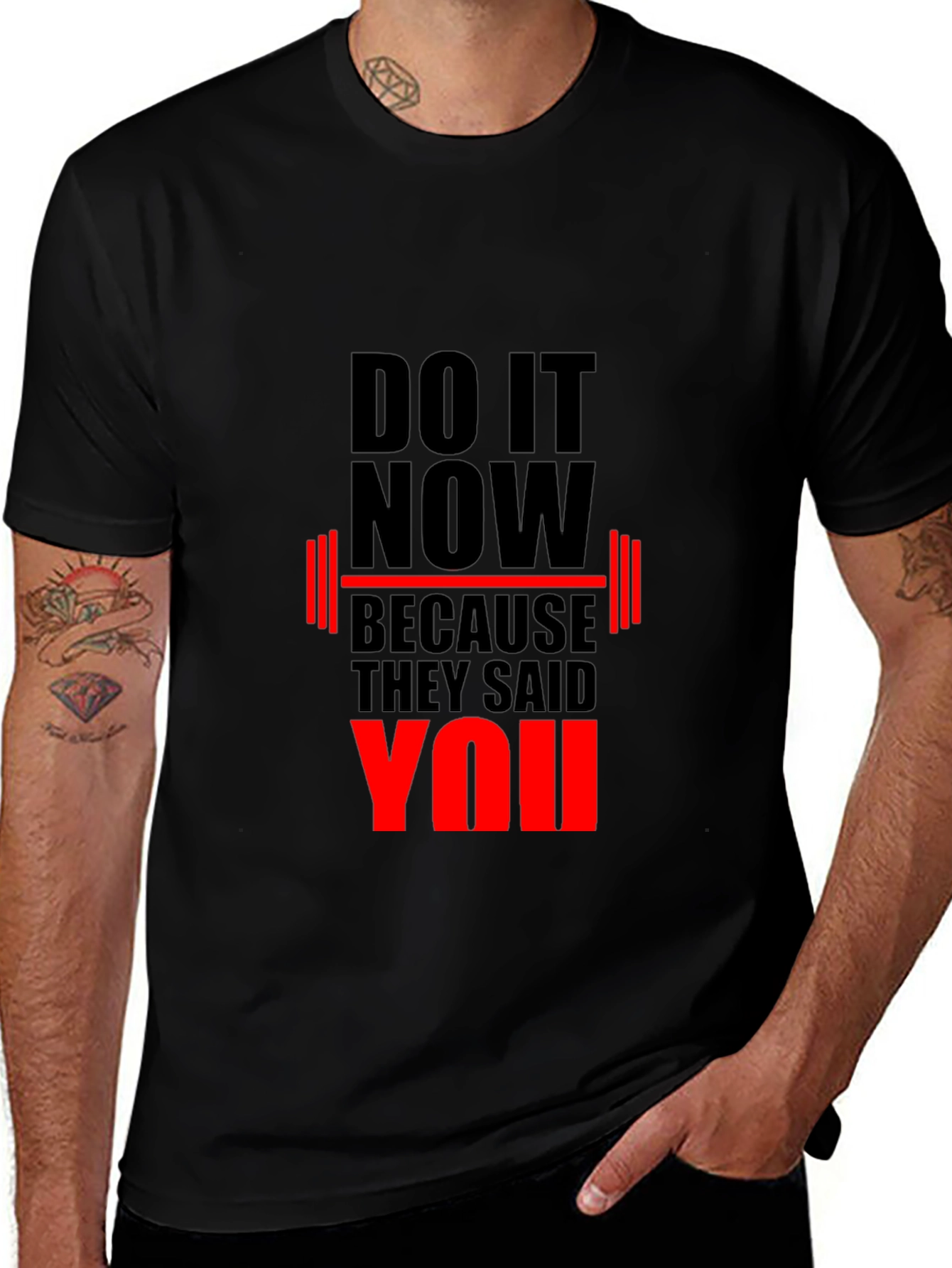 Motivational Gym T-Shirt: Do It Now