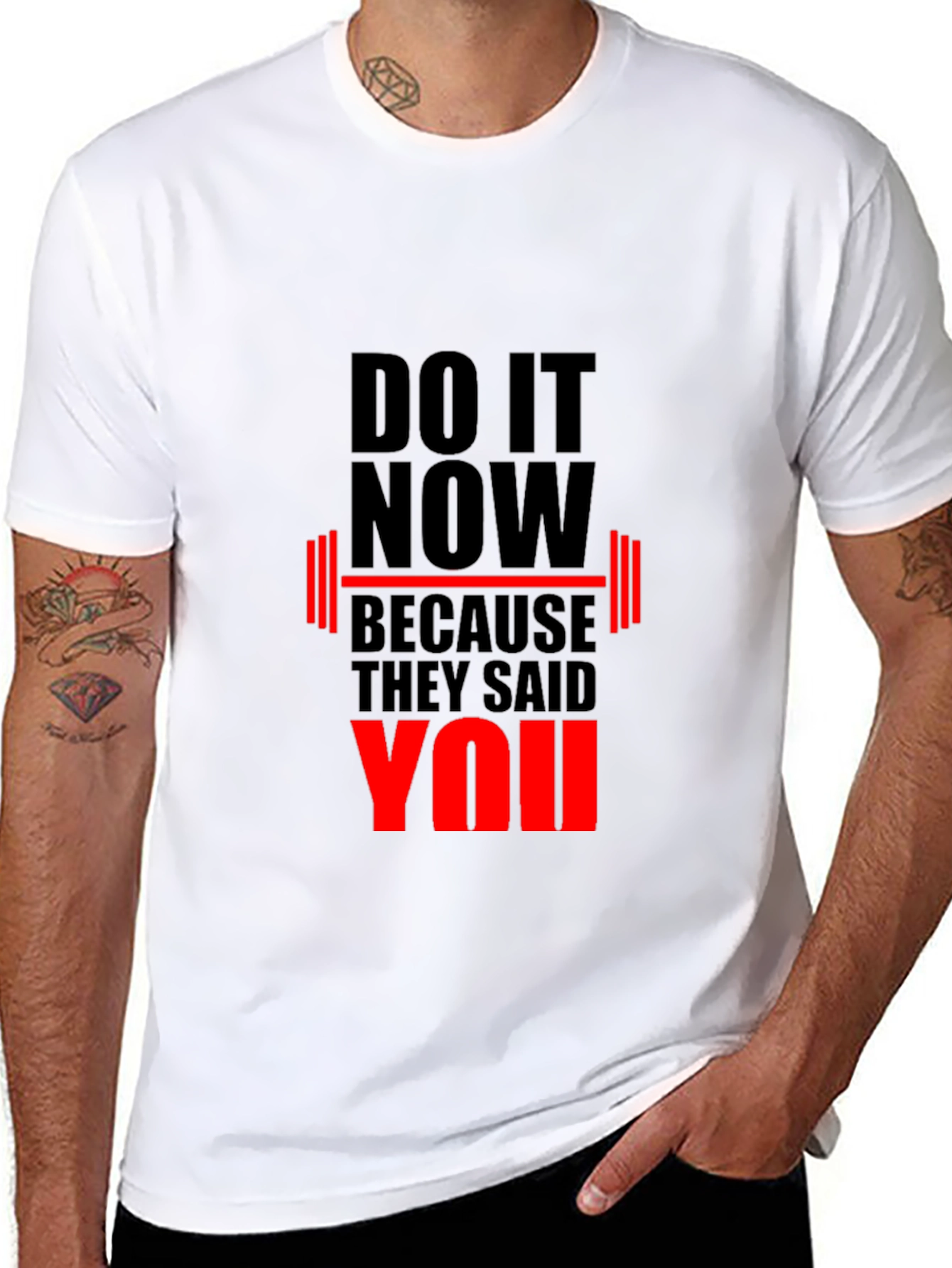 Motivational Gym T-Shirt: Do It Now