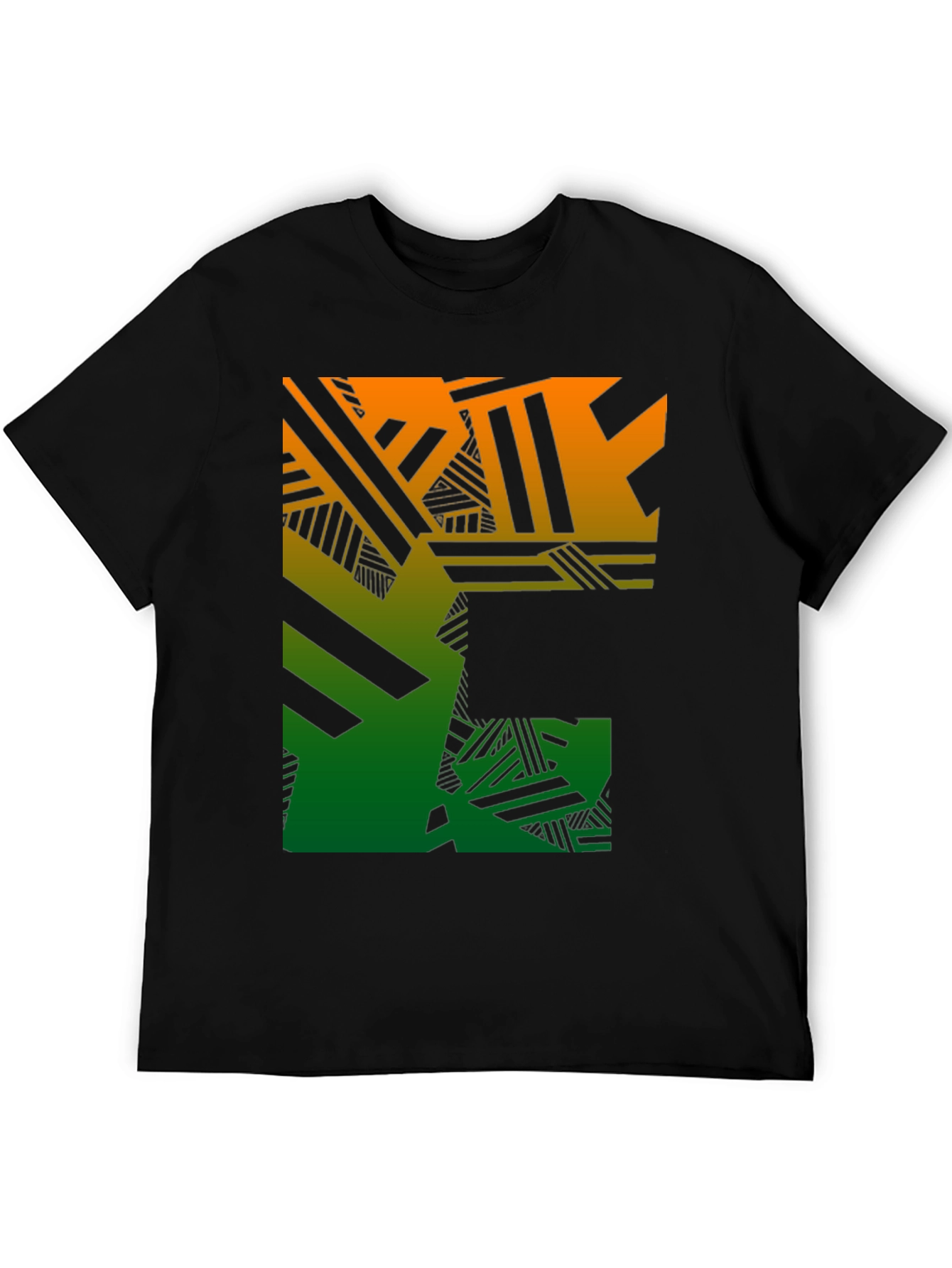 Geometric Gradient T-Shirt