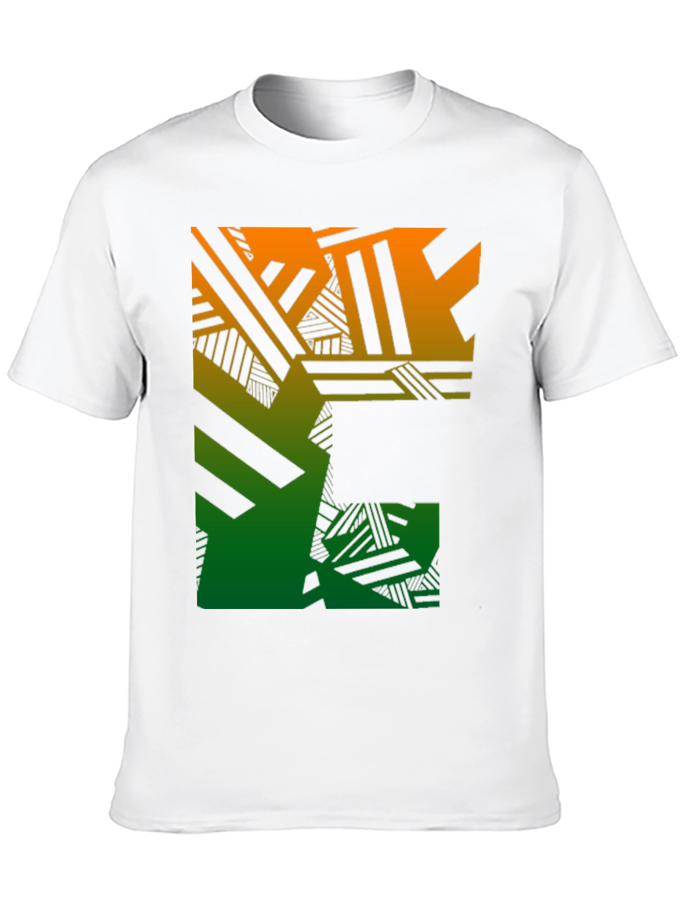 Geometric Gradient T-Shirt
