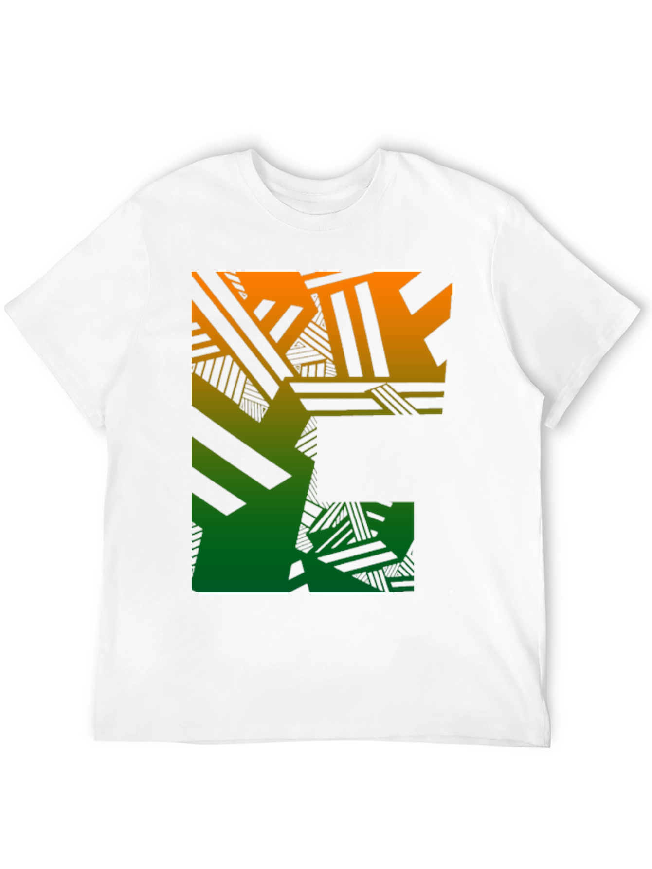 Geometric Gradient T-Shirt
