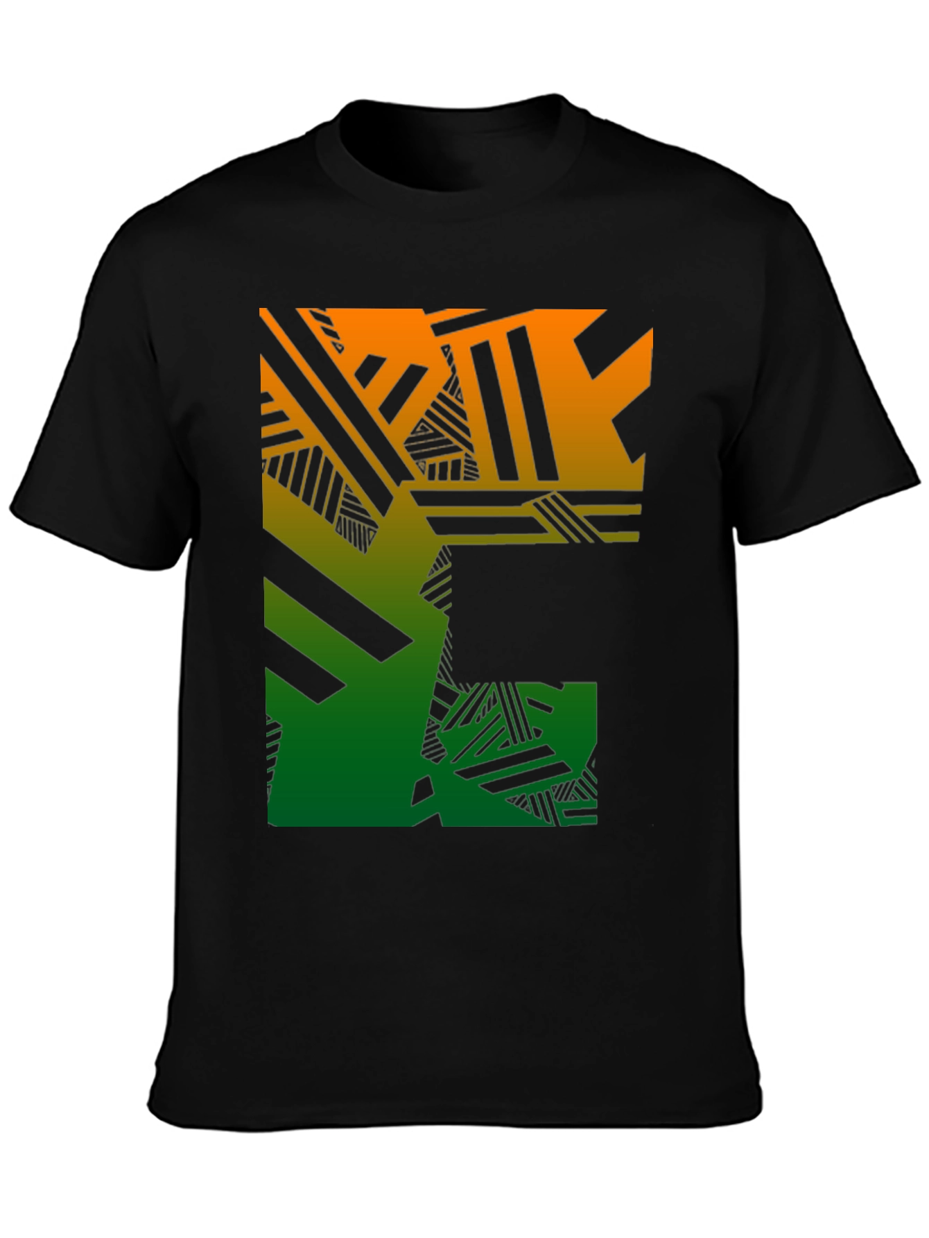Geometric Gradient T-Shirt