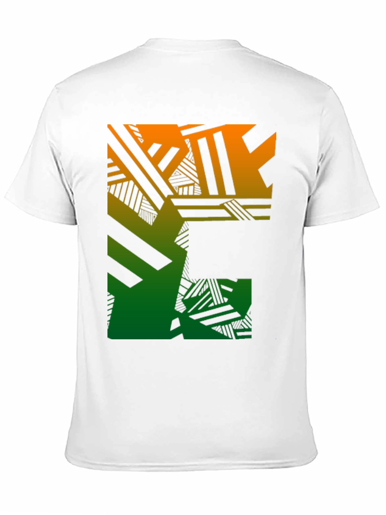 Geometric Gradient T-Shirt
