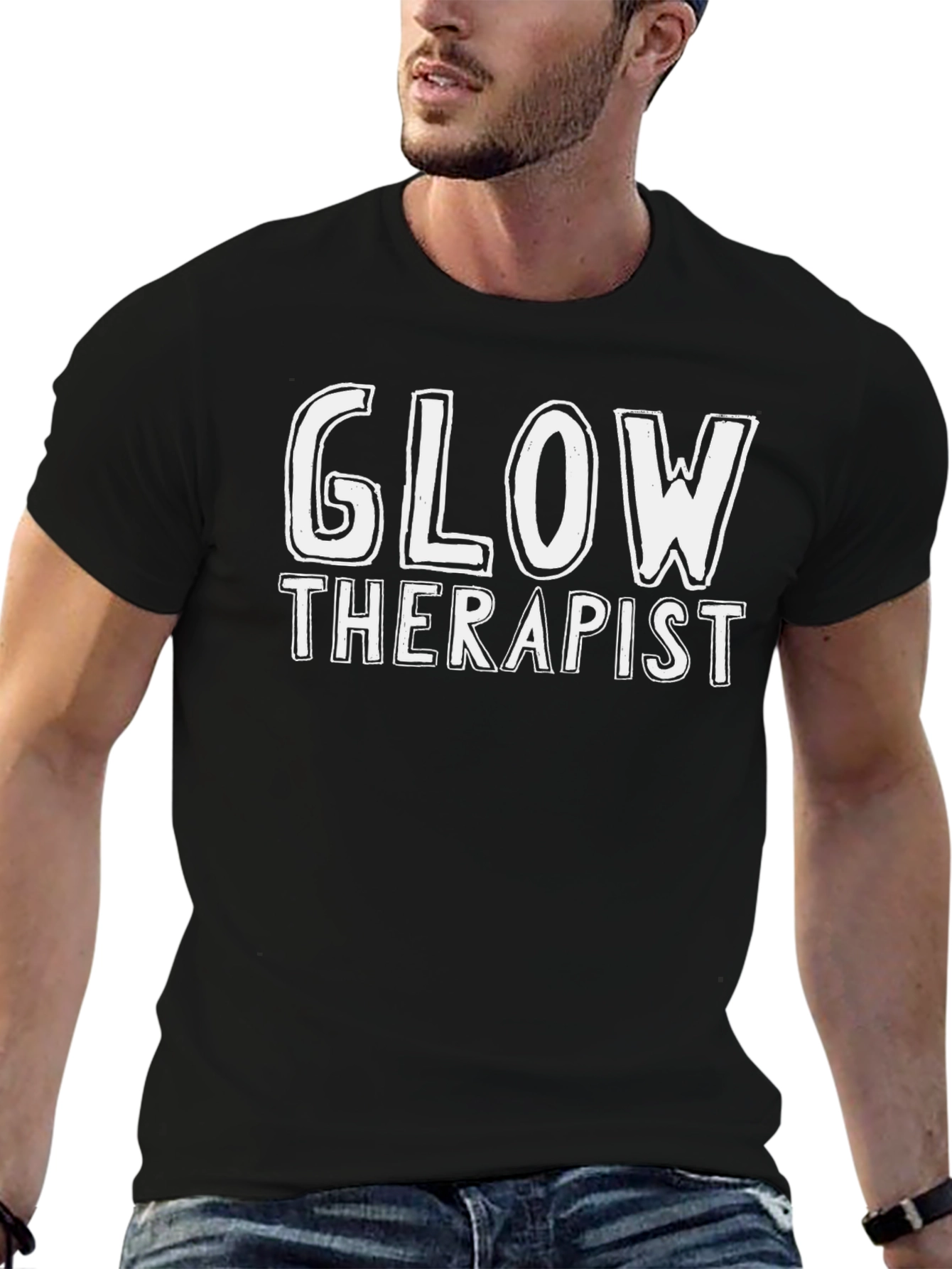 Glow Therapist Graphic T-Shirt - Unisex Cotton Tee
