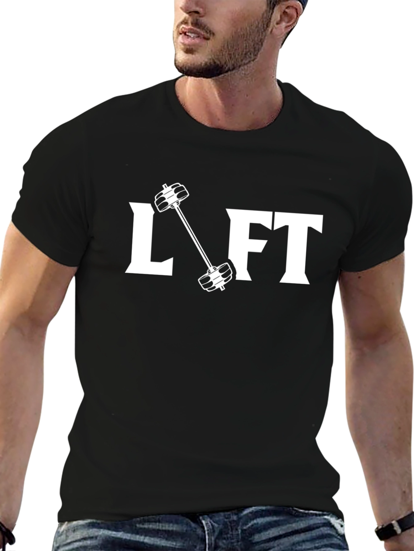 Lift Weights T-Shirt - Gym Workout Tee
