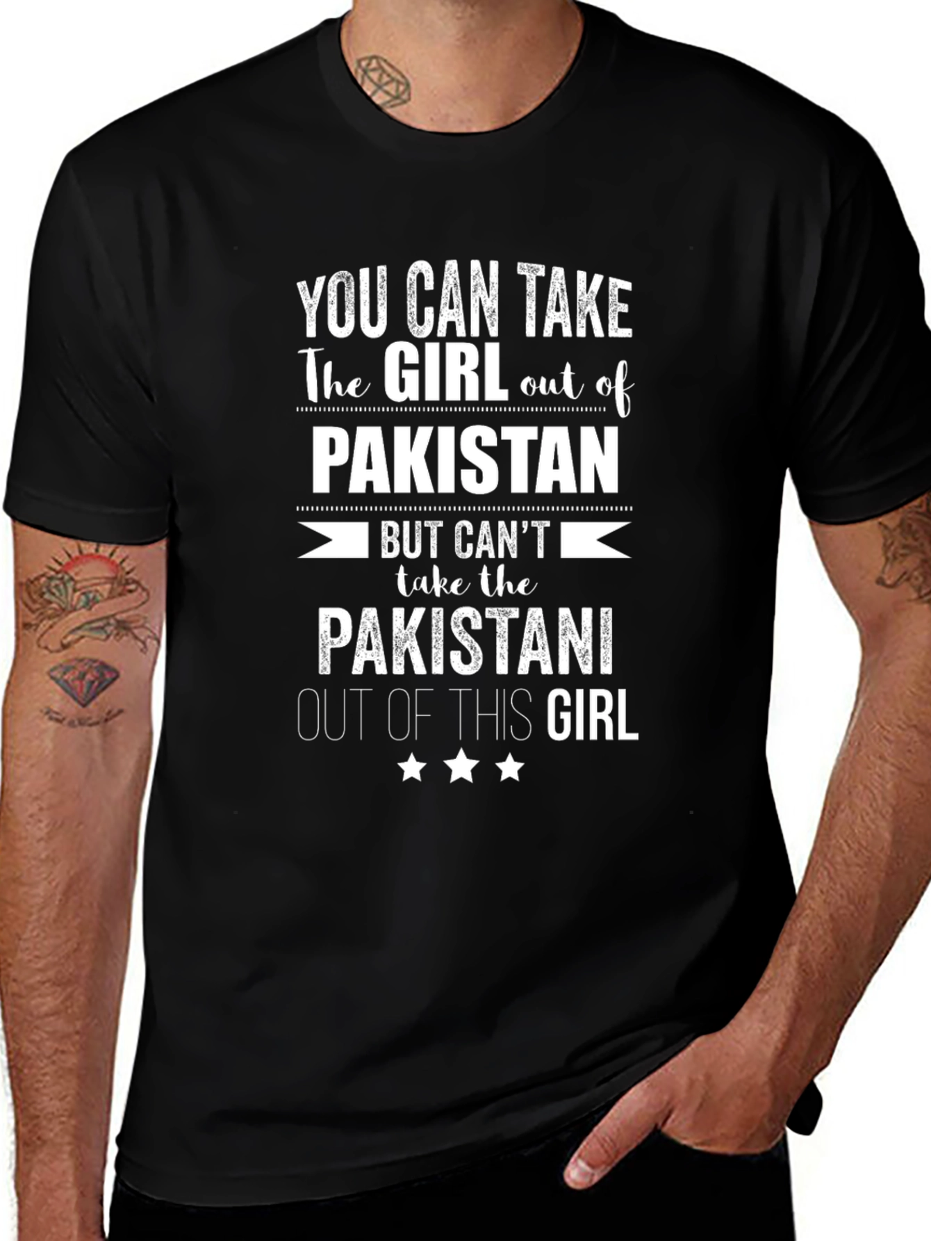 Funny Pakistan Pride Graphic T-Shirt