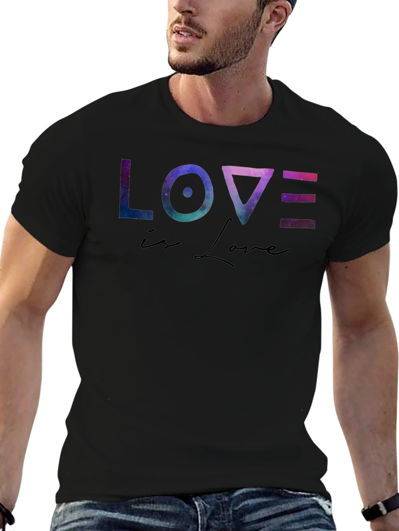 Love is Love Graphic T-Shirt - Pride Expression Tee