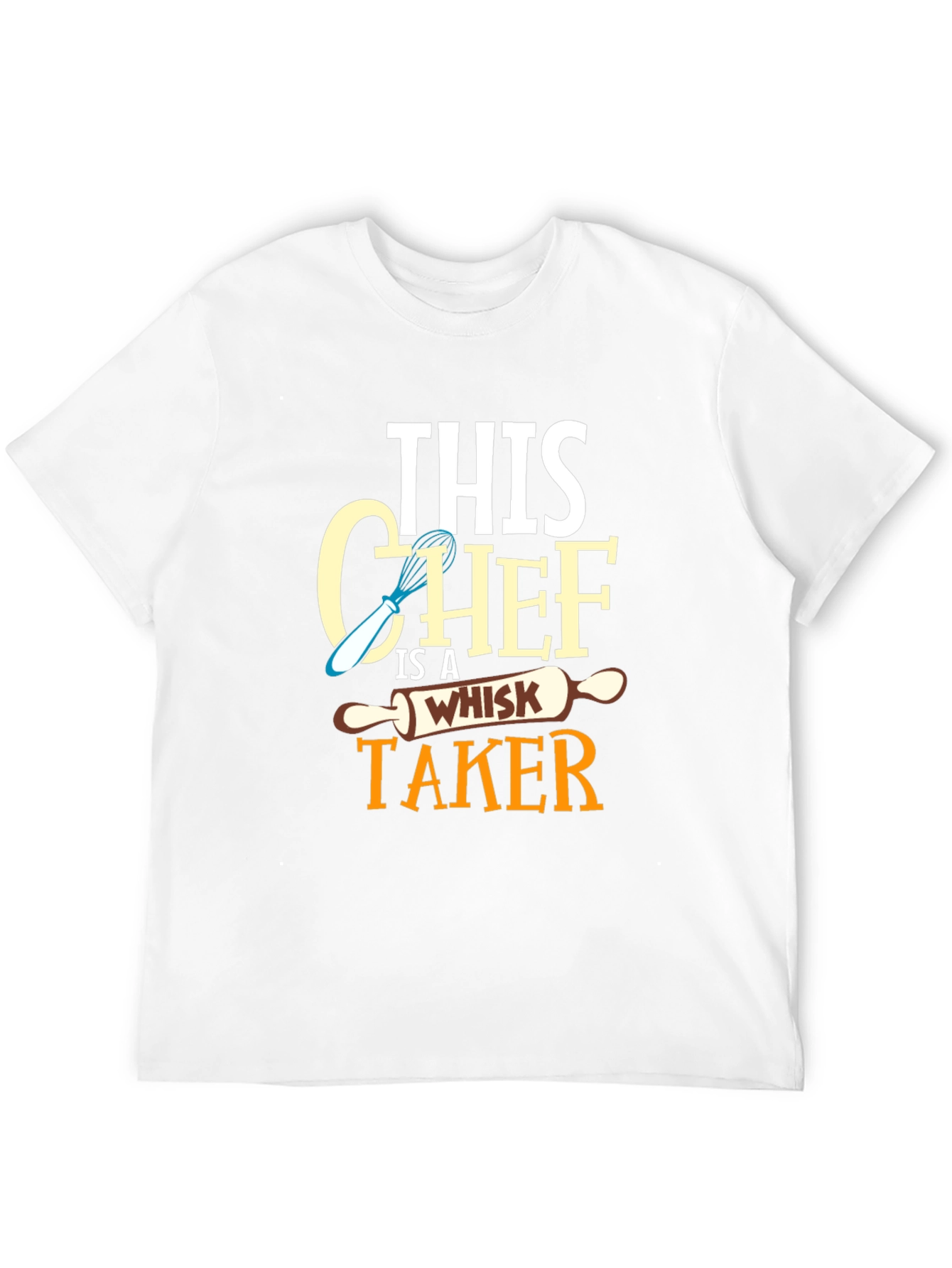 Whisk Taker Chef Graphic T-Shirt