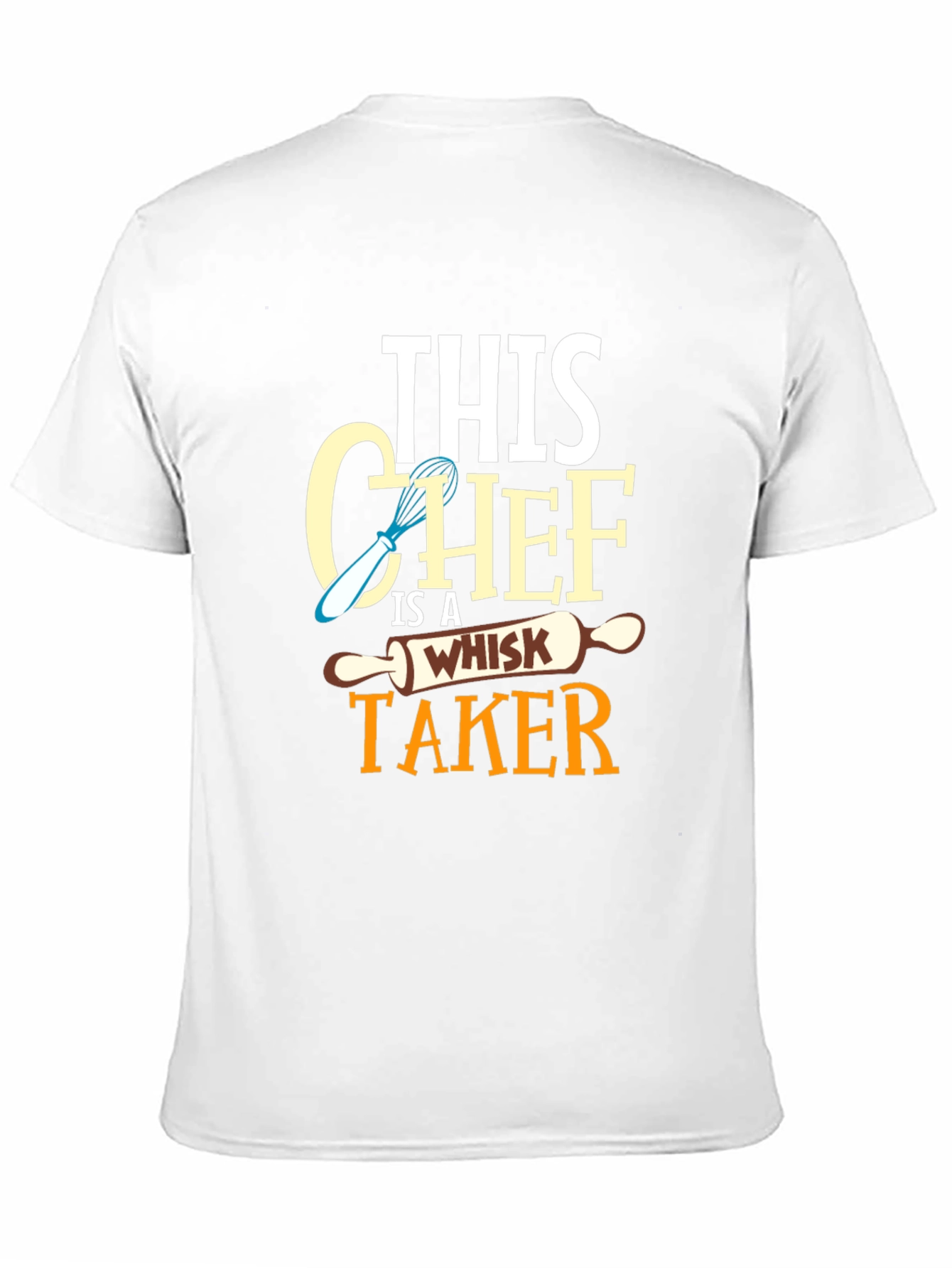 Whisk Taker Chef Graphic T-Shirt