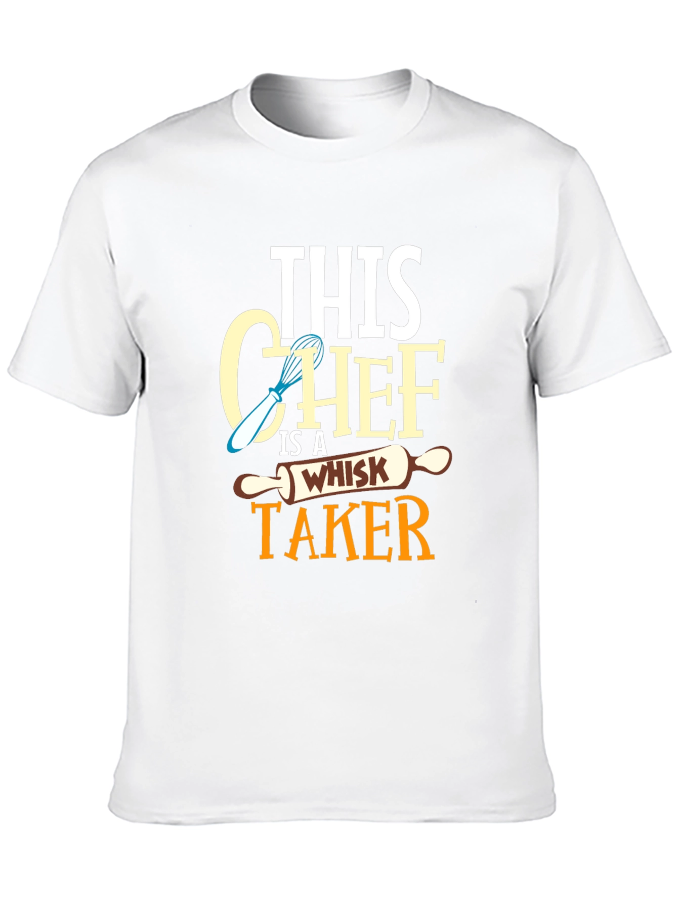 Whisk Taker Chef Graphic T-Shirt