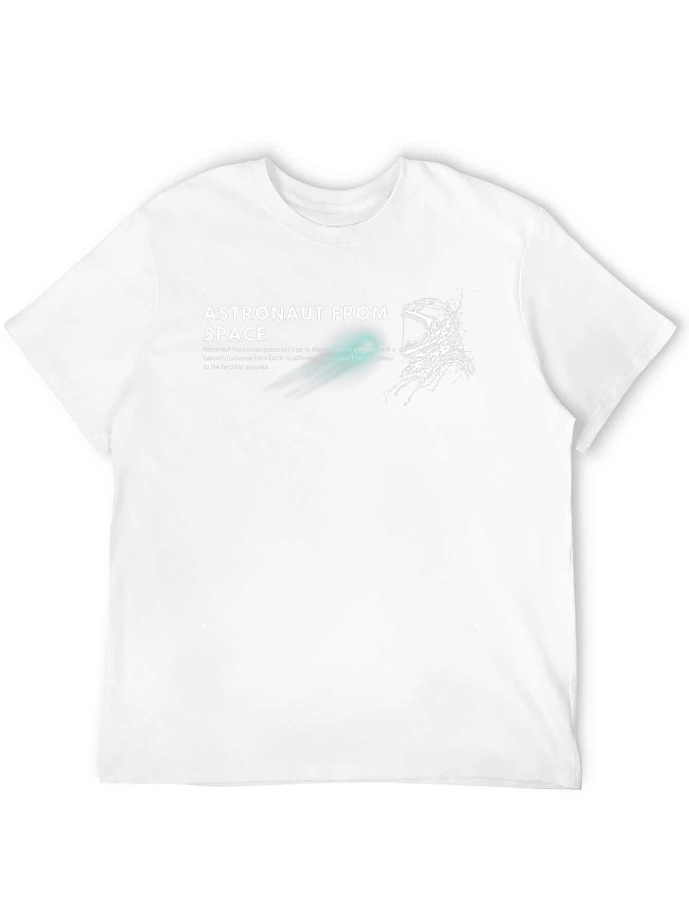 Astronaut From Space T-Shirt - Explore the Universe