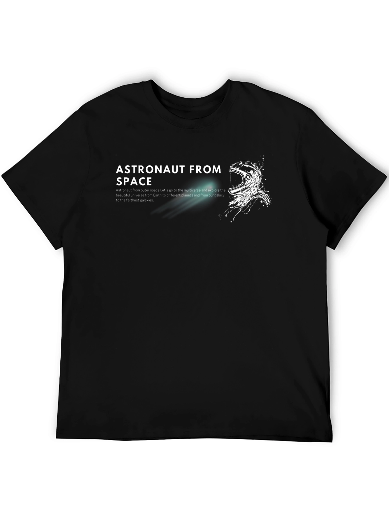 Astronaut From Space T-Shirt - Explore the Universe