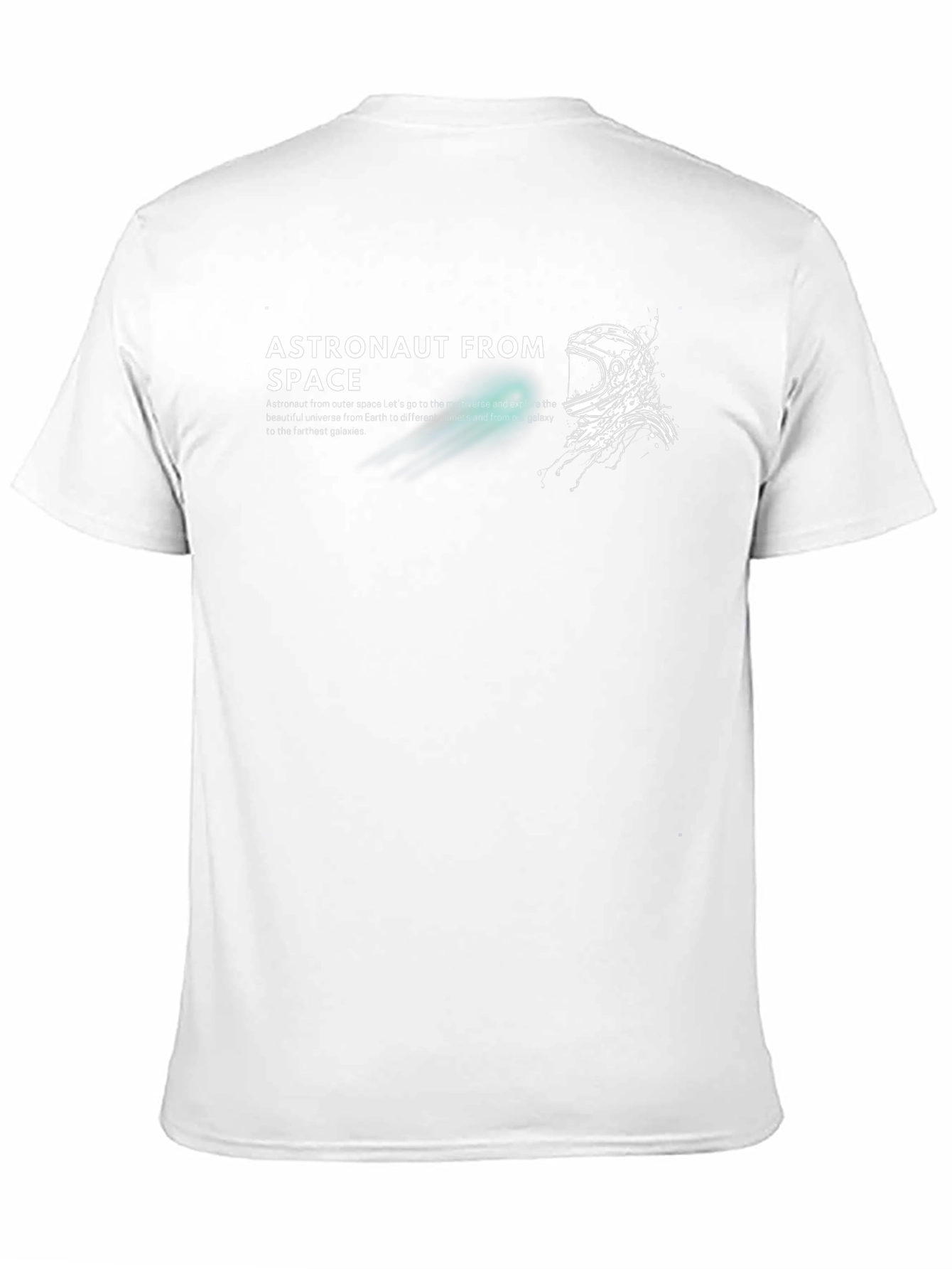 Astronaut From Space T-Shirt - Explore the Universe
