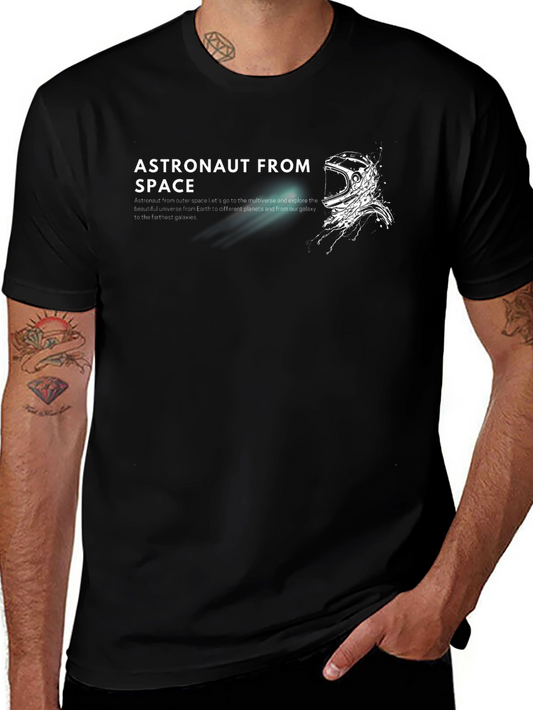 Astronaut From Space T-Shirt - Explore the Universe