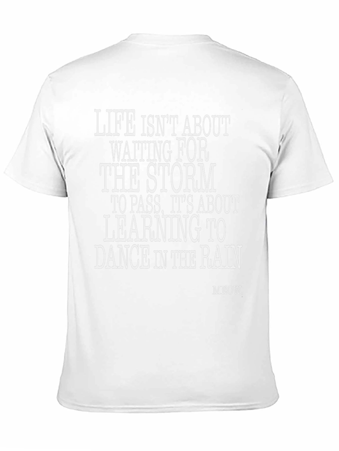 Dance in the Rain Graphic Tee - Black