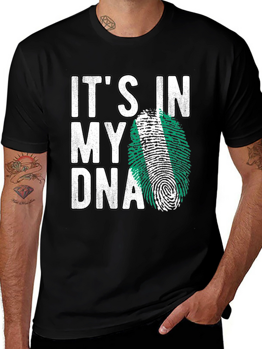Its In My DNA Nigeria Flag T-Shirt