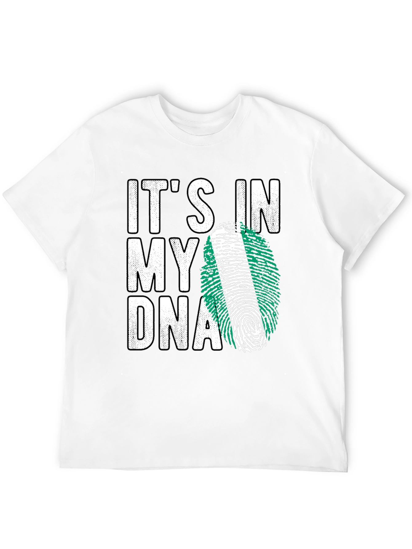 Its In My DNA Nigeria Flag T-Shirt