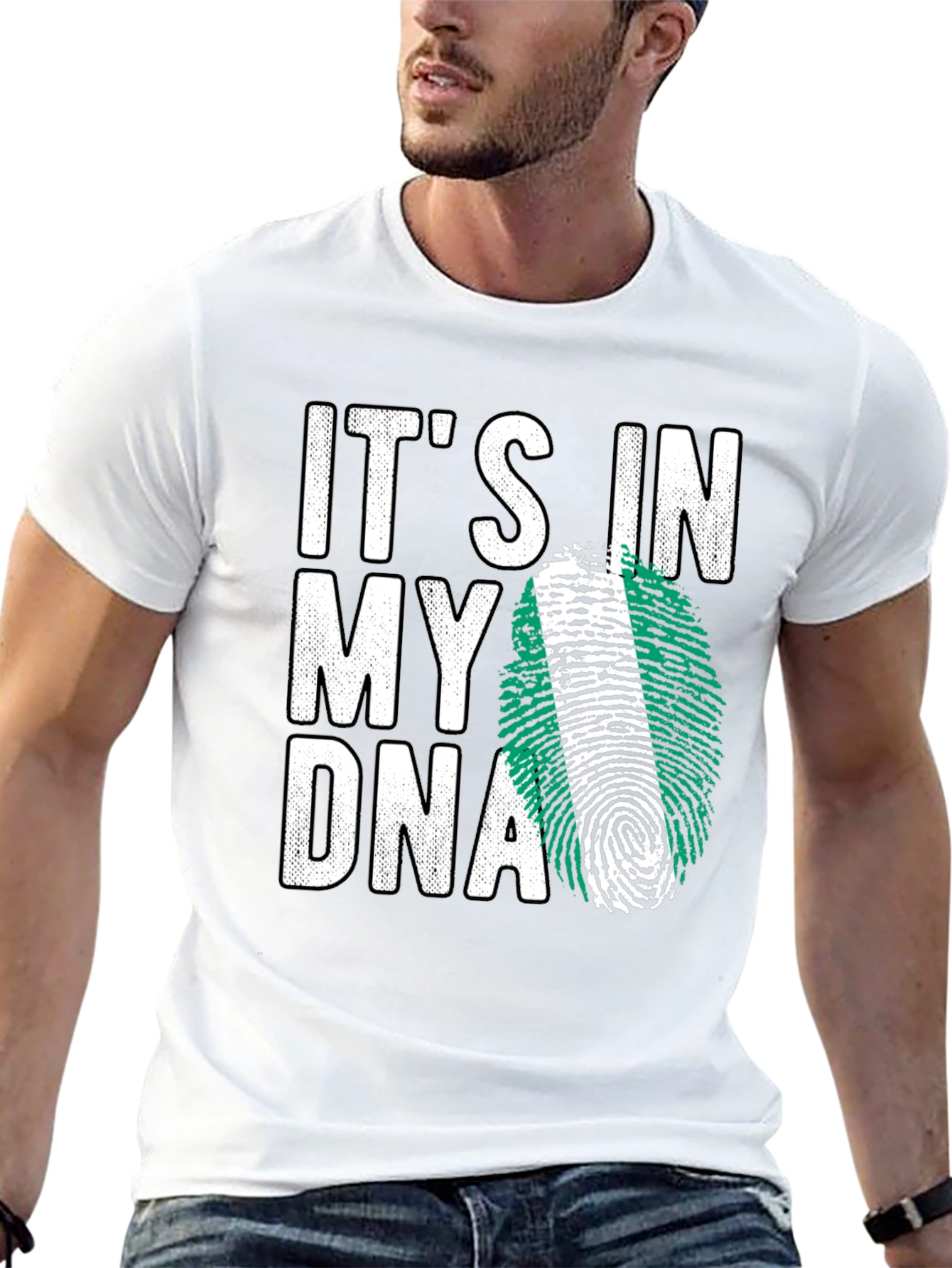 Its In My DNA Nigeria Flag T-Shirt
