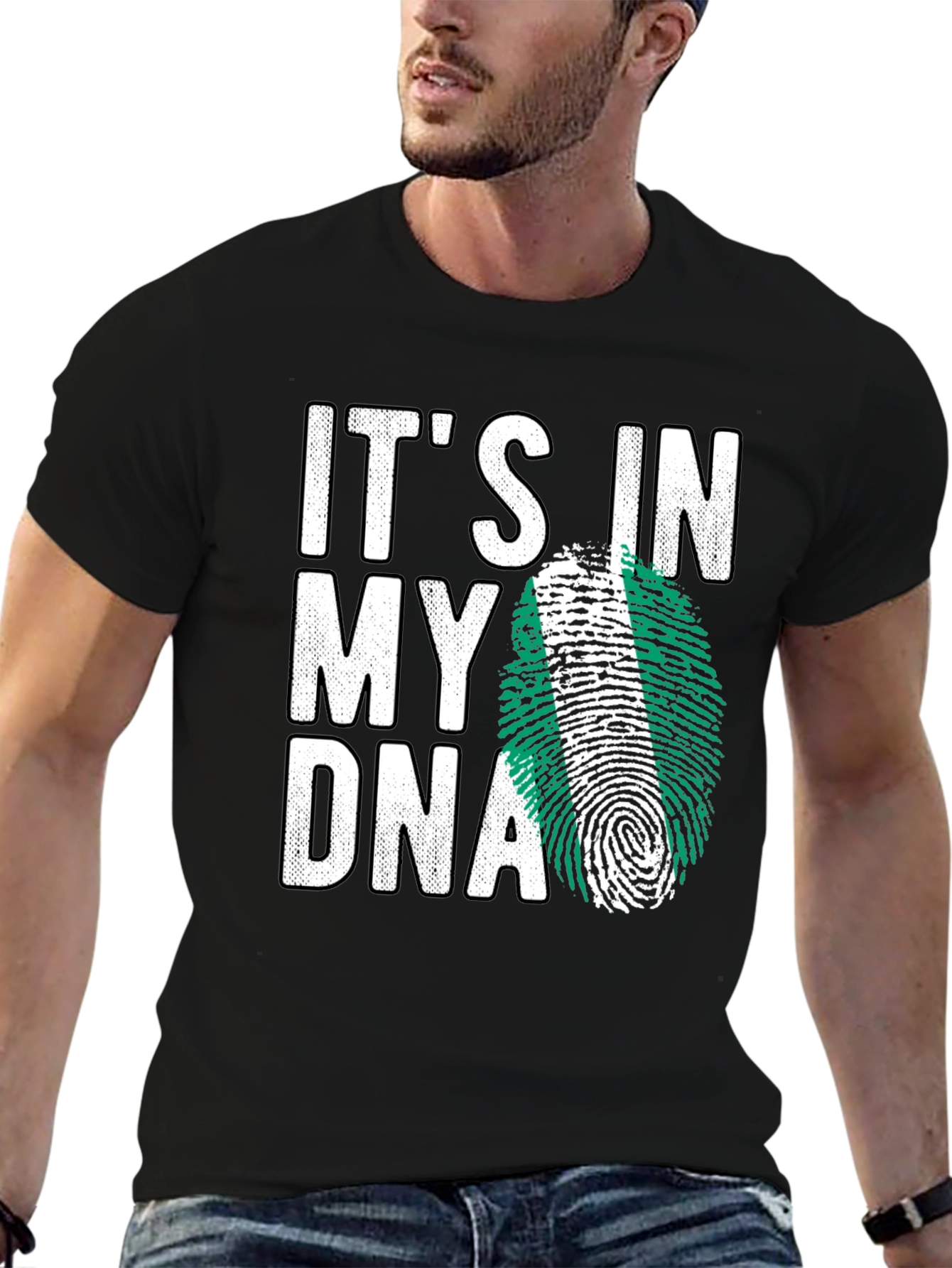 Its In My DNA Nigeria Flag T-Shirt