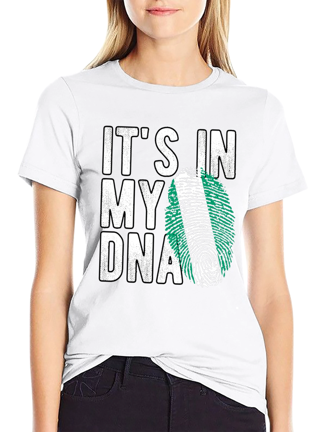 Its In My DNA Nigeria Flag T-Shirt