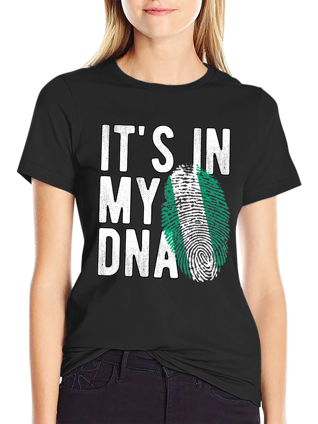 Its In My DNA Nigeria Flag T-Shirt