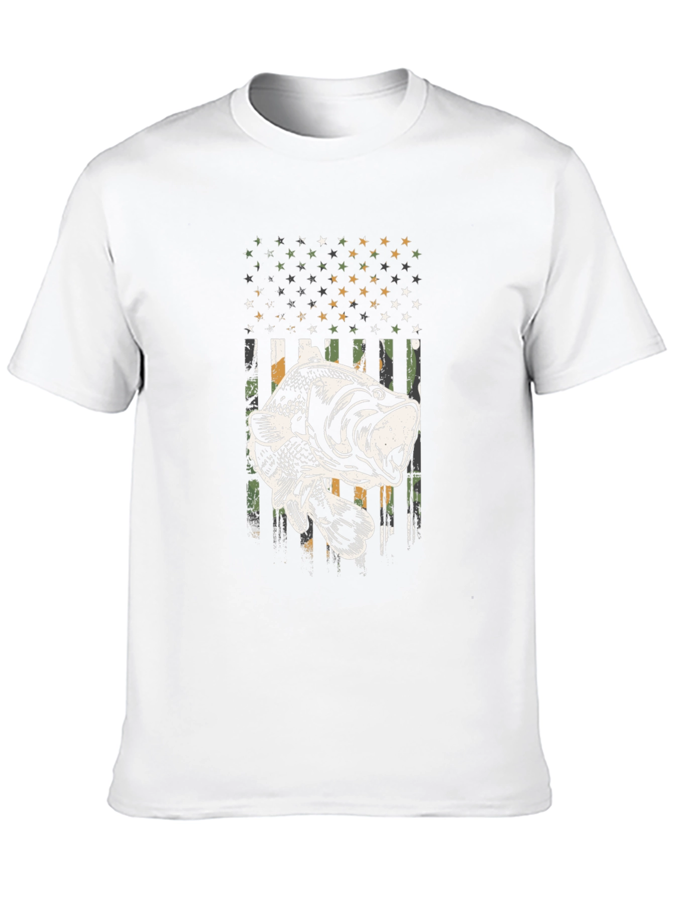 Fishing Flag Graphic Tee