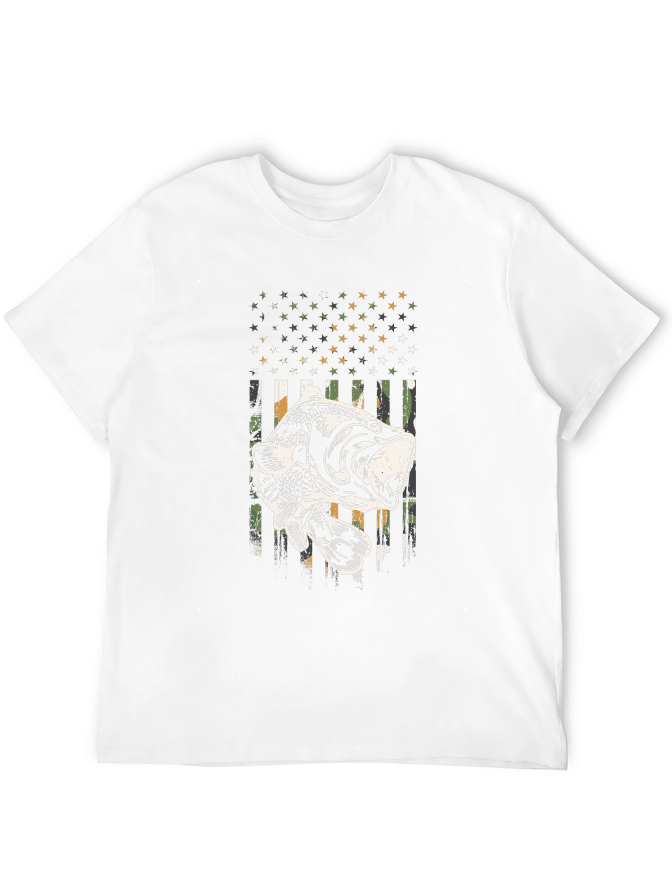 Fishing Flag Graphic Tee