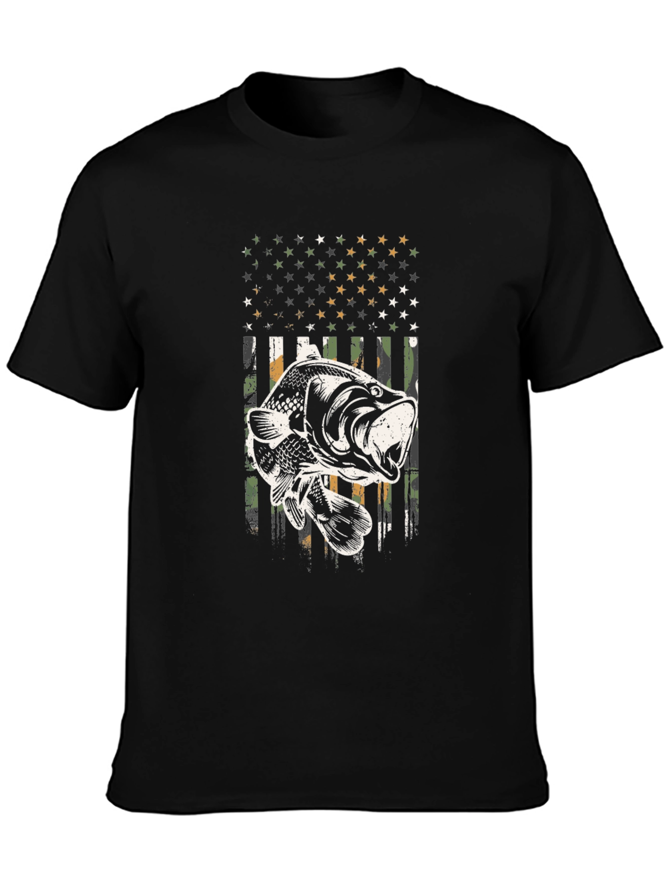 Fishing Flag Graphic Tee