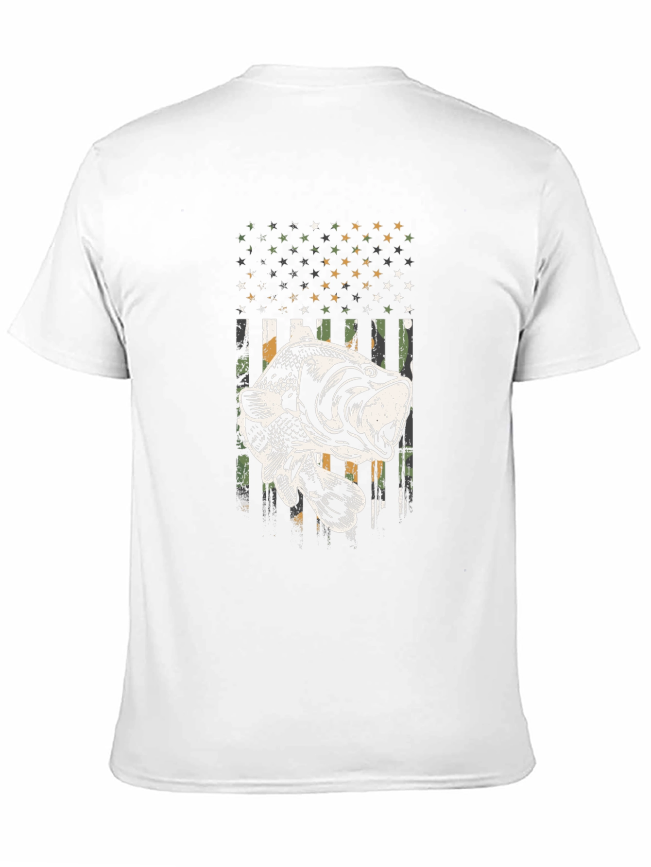 Fishing Flag Graphic Tee