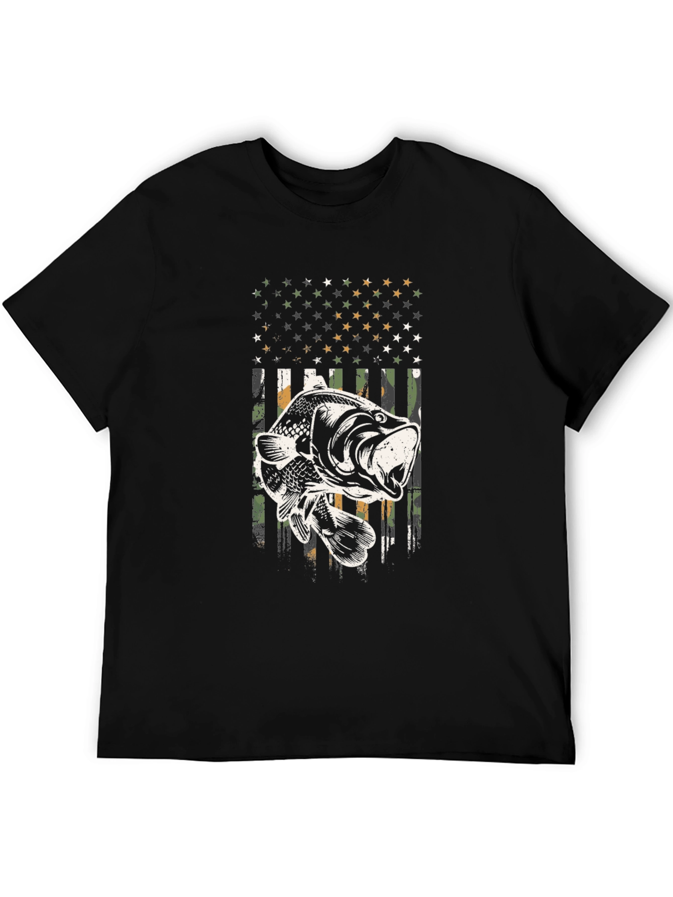 Fishing Flag Graphic Tee
