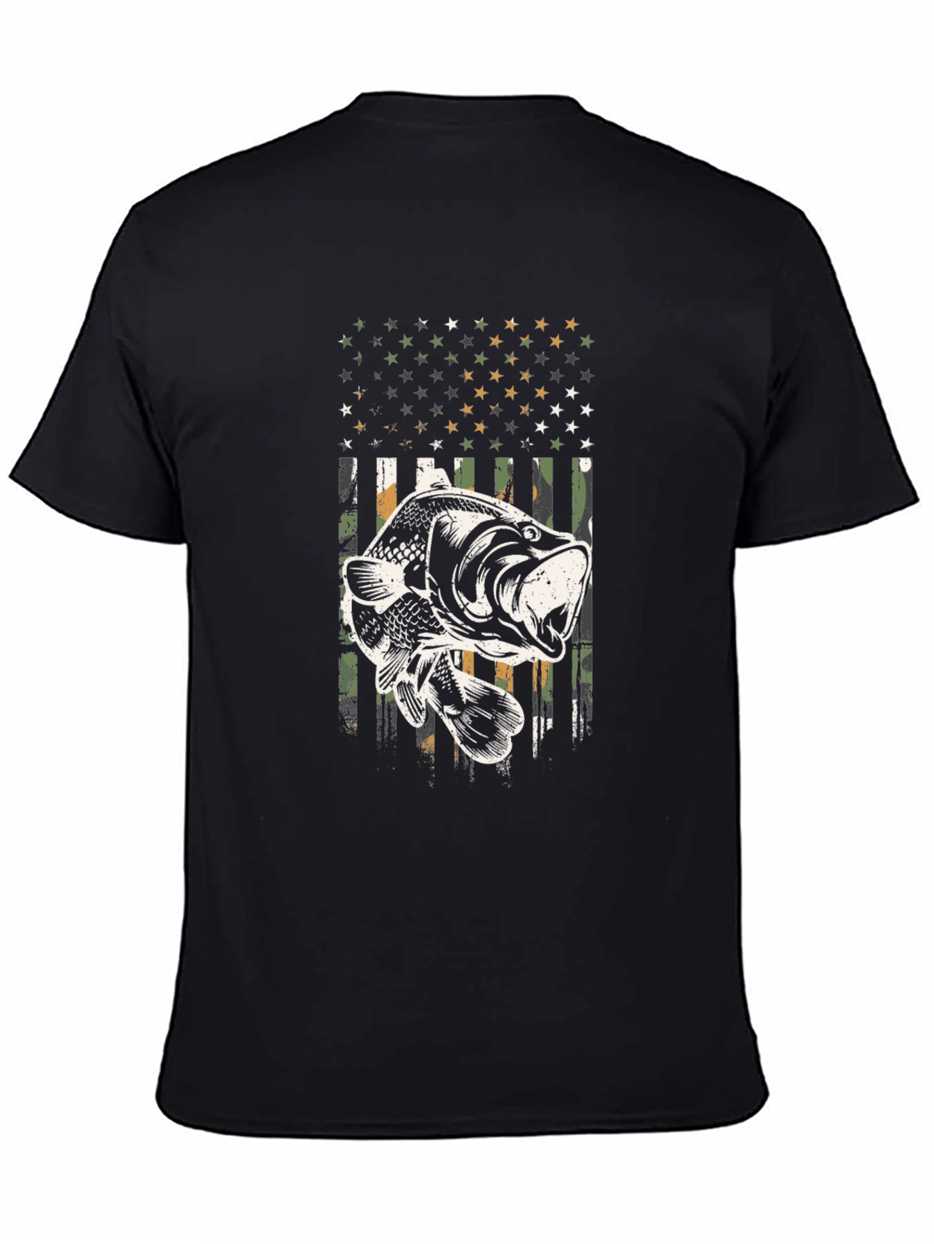 Fishing Flag Graphic Tee