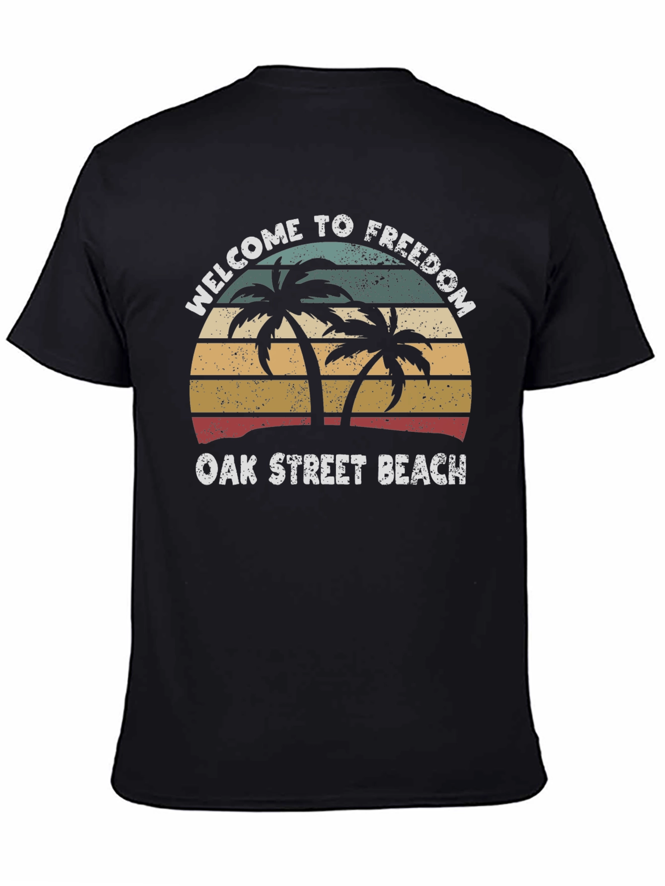 Welcome to Freedom Oak Street Beach T-Shirt