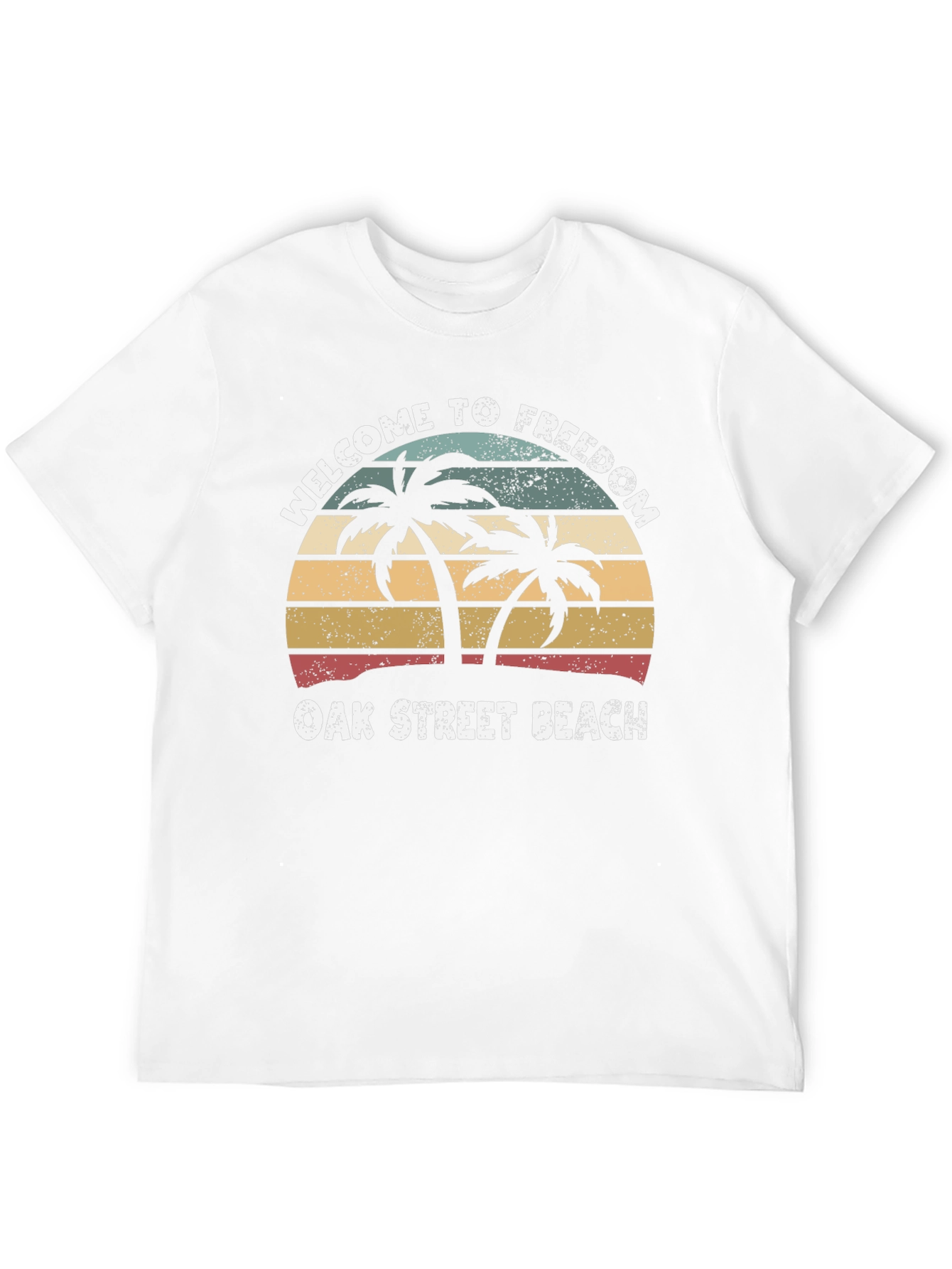 Welcome to Freedom Oak Street Beach T-Shirt