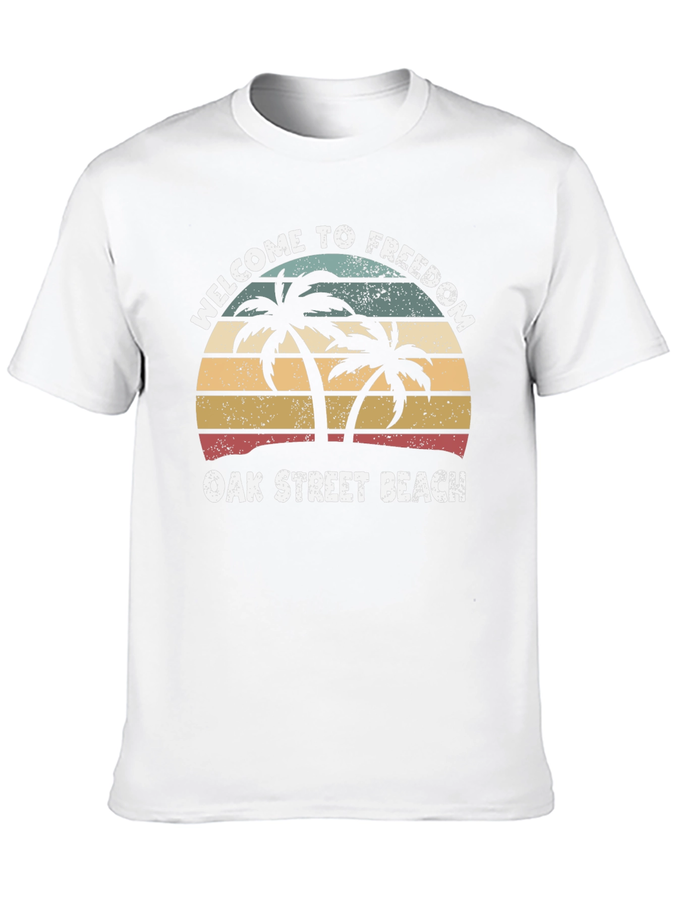 Welcome to Freedom Oak Street Beach T-Shirt