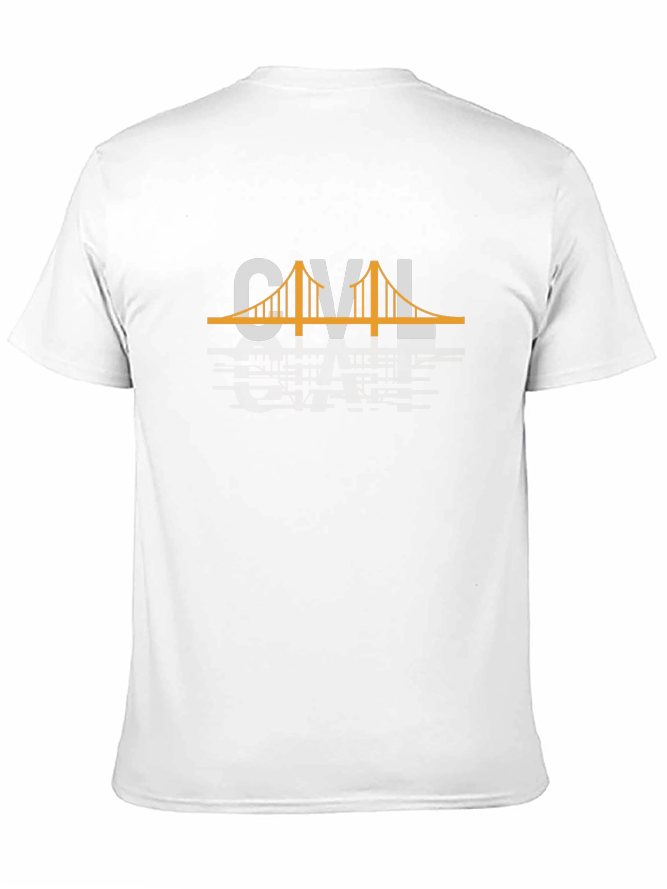 Civil Engineering Bridge T-Shirt - Black